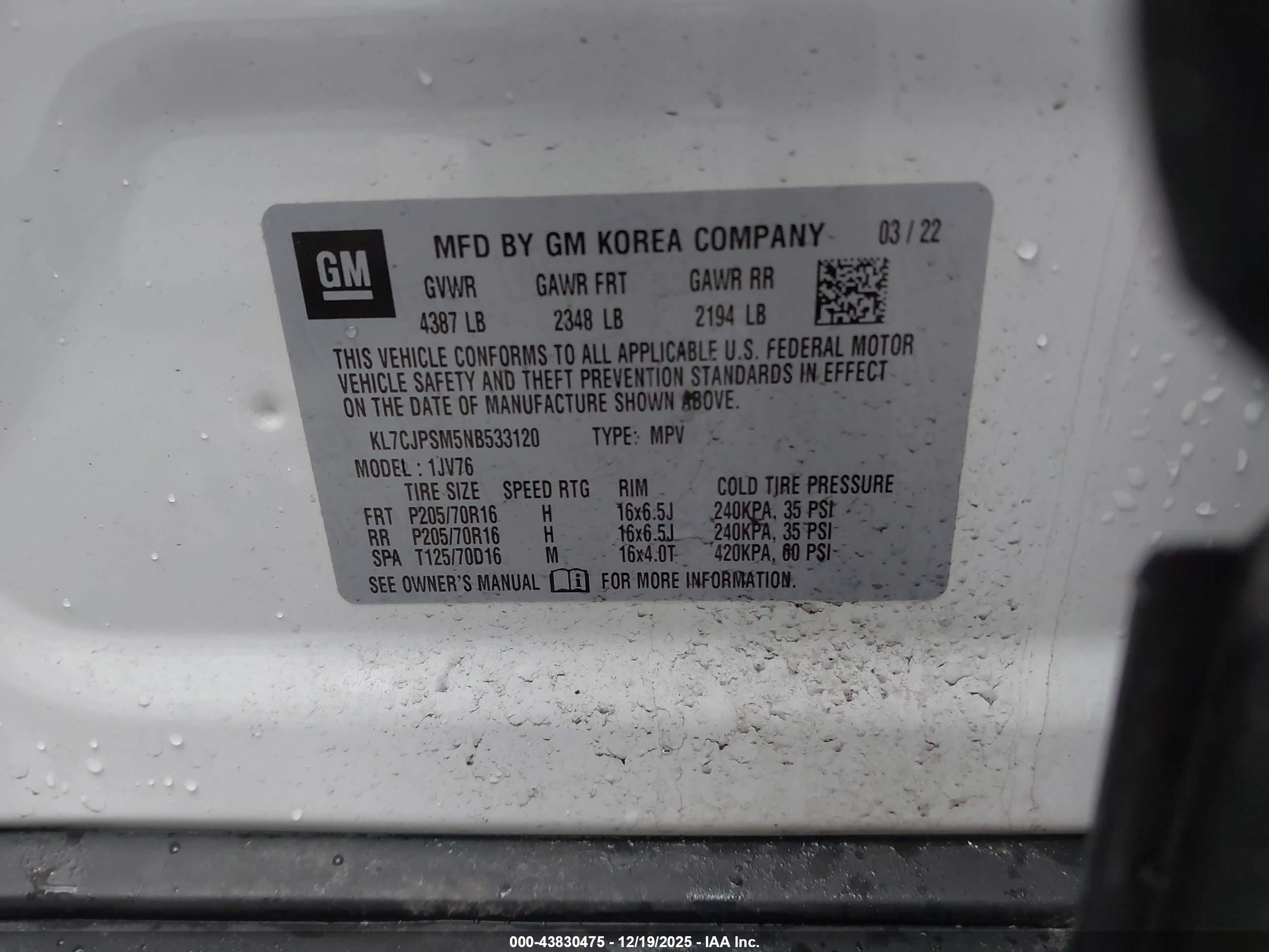 CHEVROLET TRAX image 9