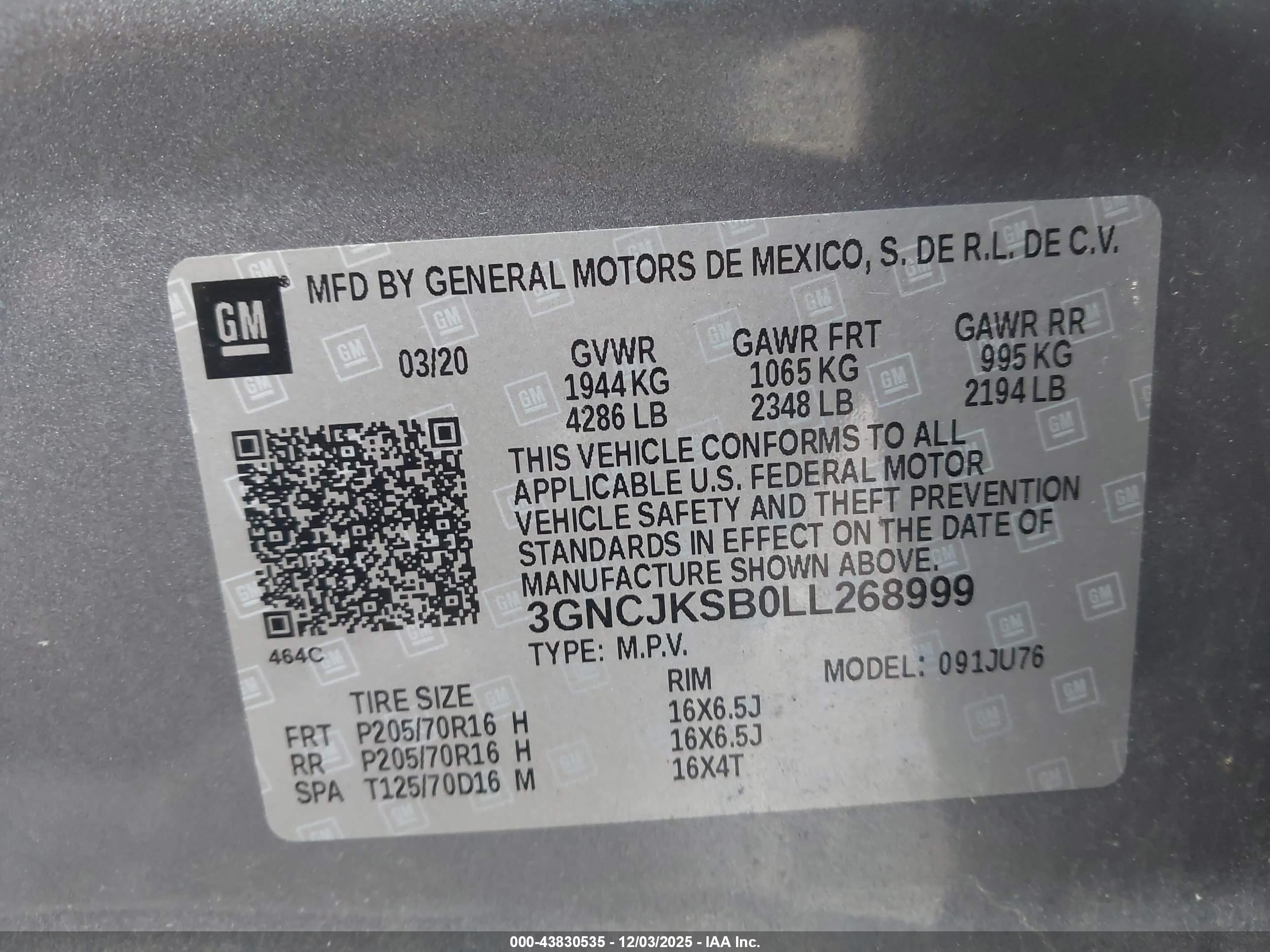 CHEVROLET TRAX image 9
