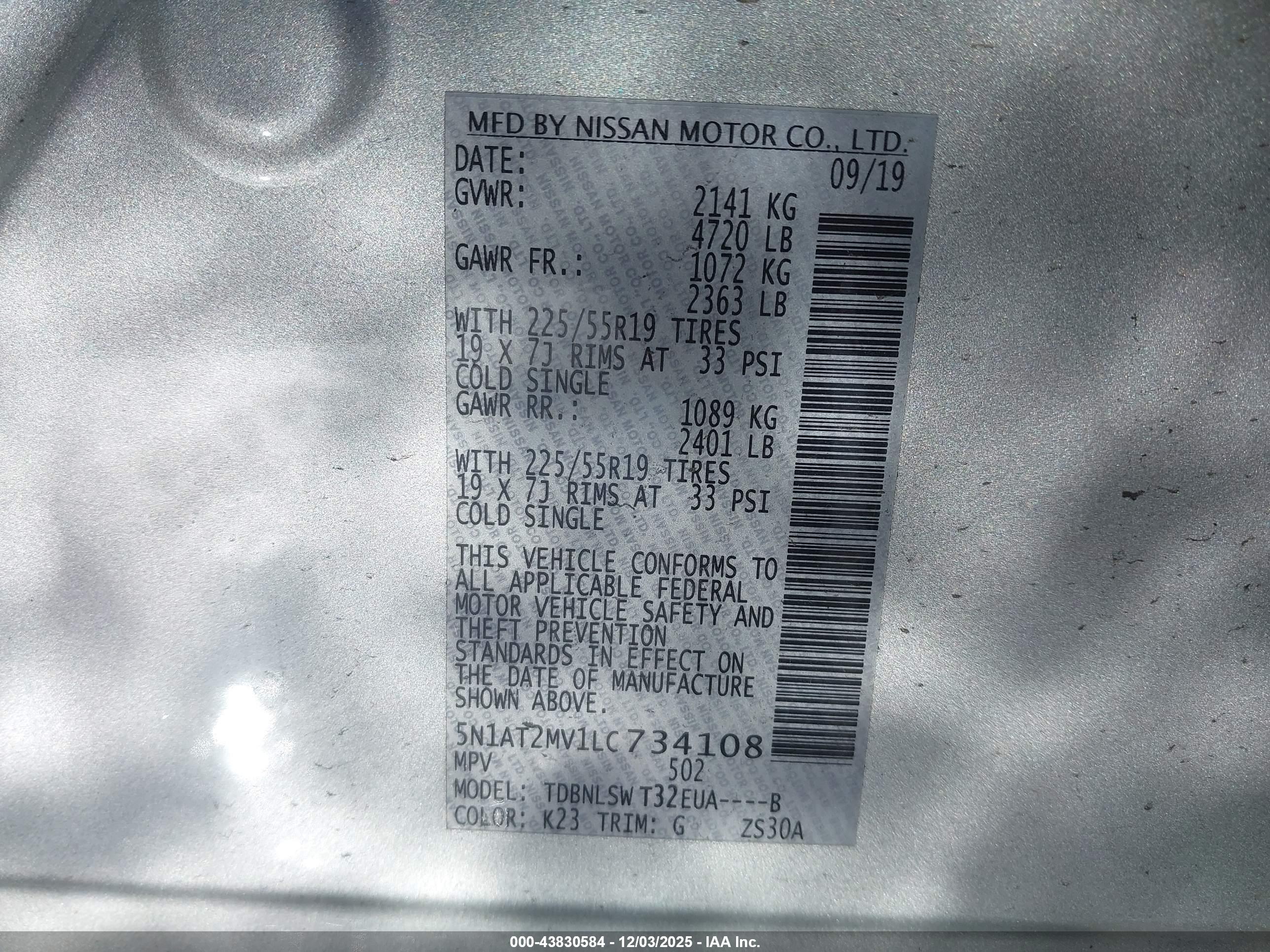 NISSAN ROGUE image 9