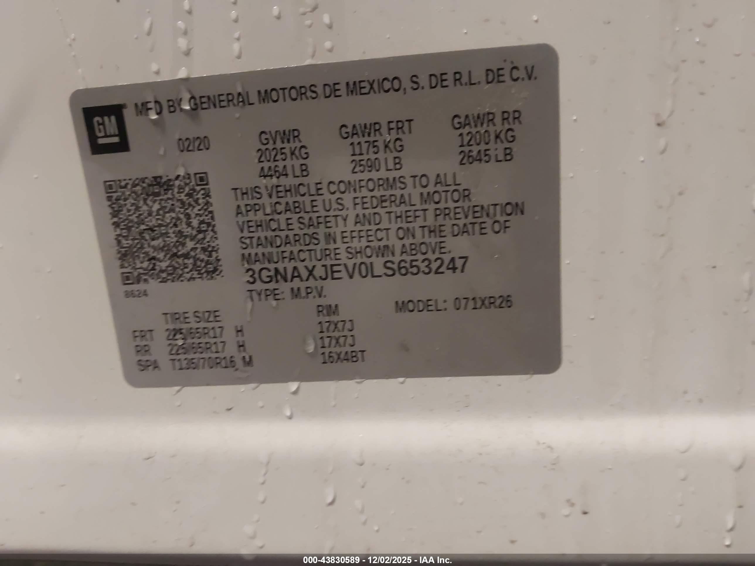 CHEVROLET EQUINOX image 9