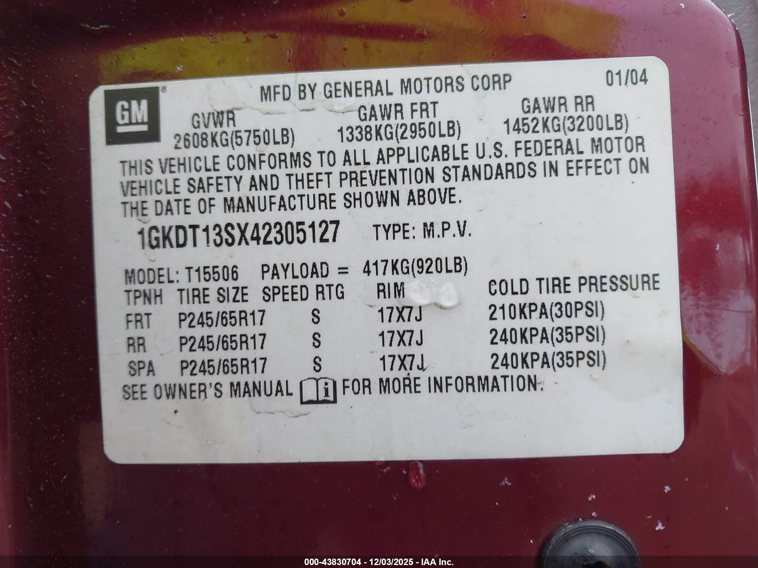 GMC ENVOY image 9