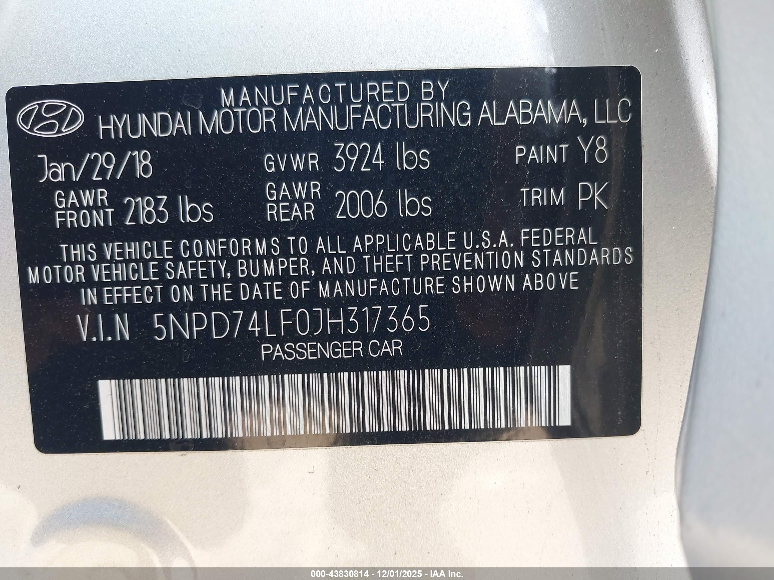 HYUNDAI ELANTRA image 9