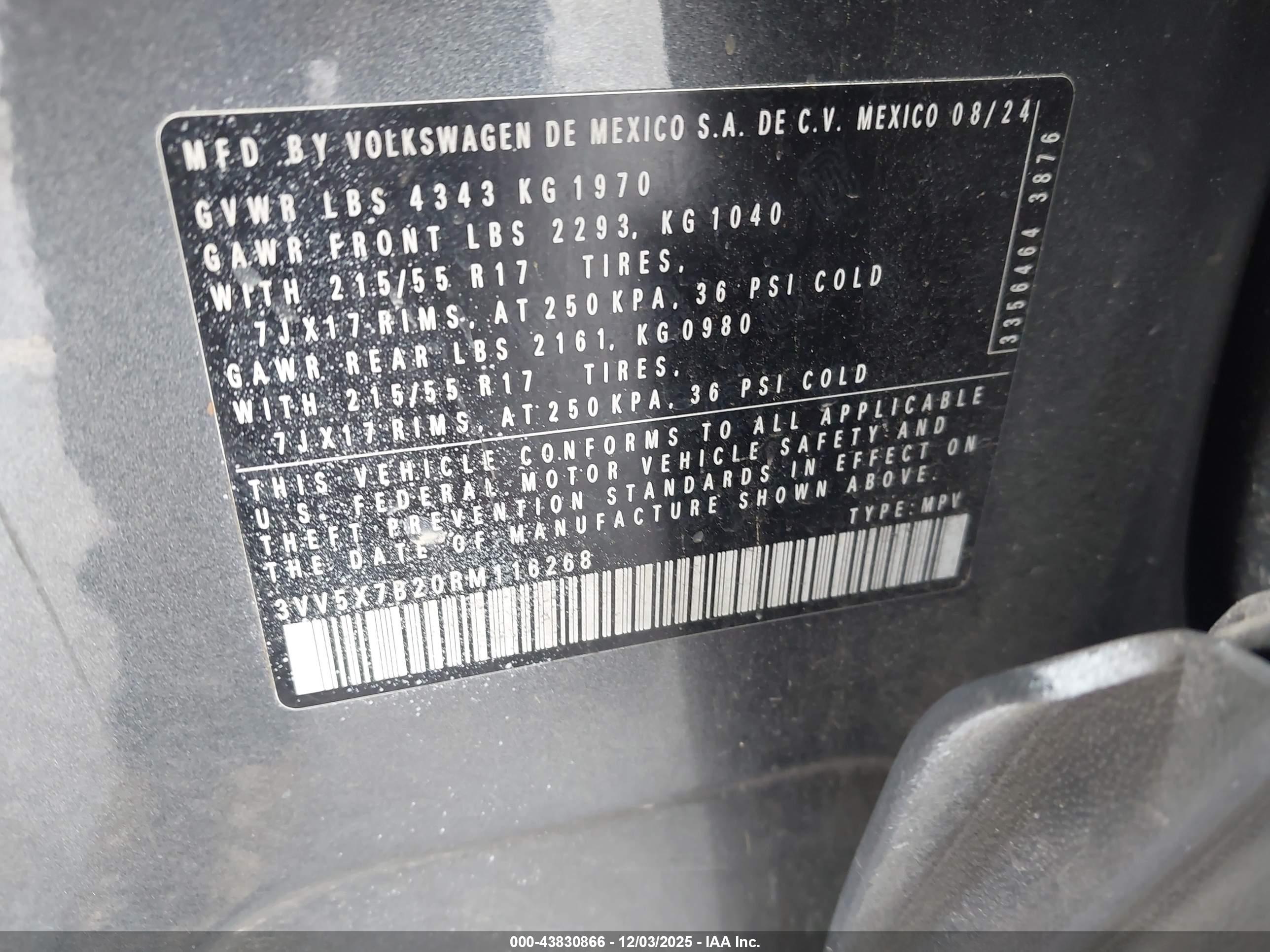 VOLKSWAGEN TAOS image 9
