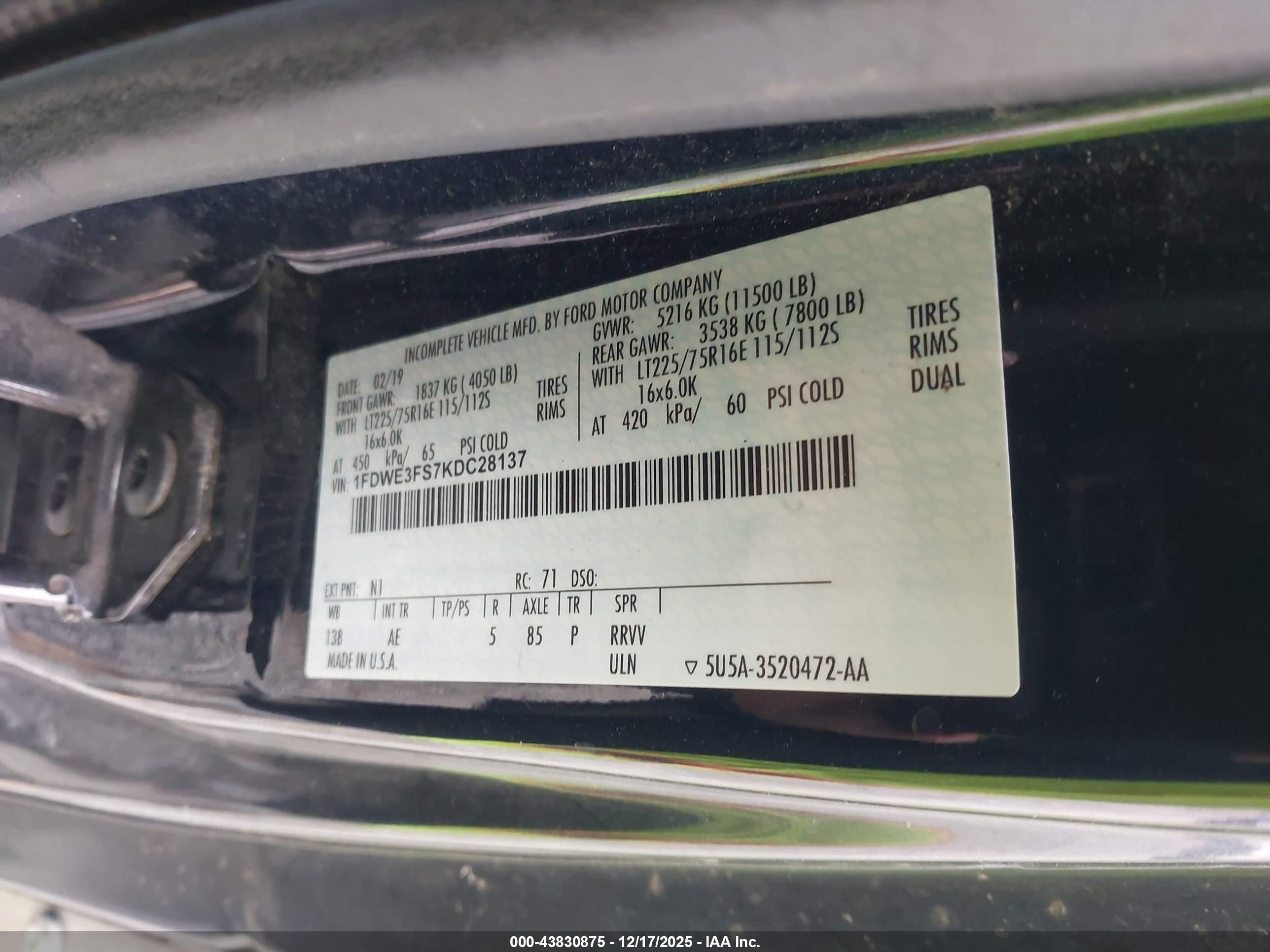 FORD E-350 image 9