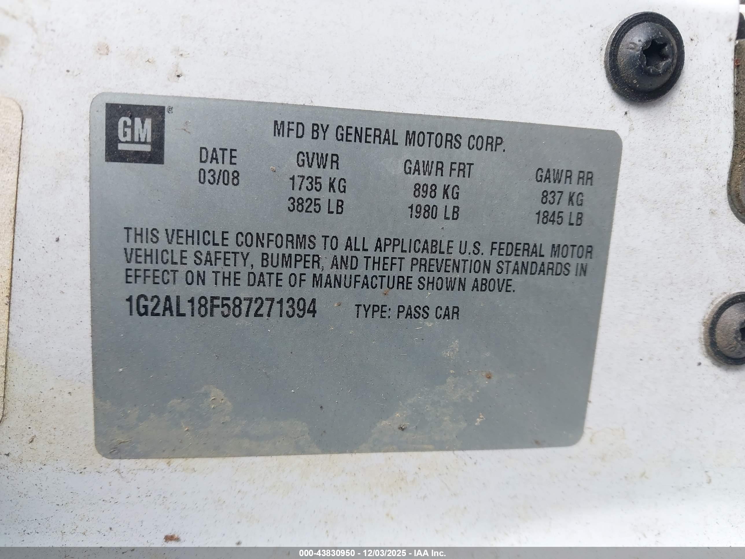 PONTIAC G5 image 9