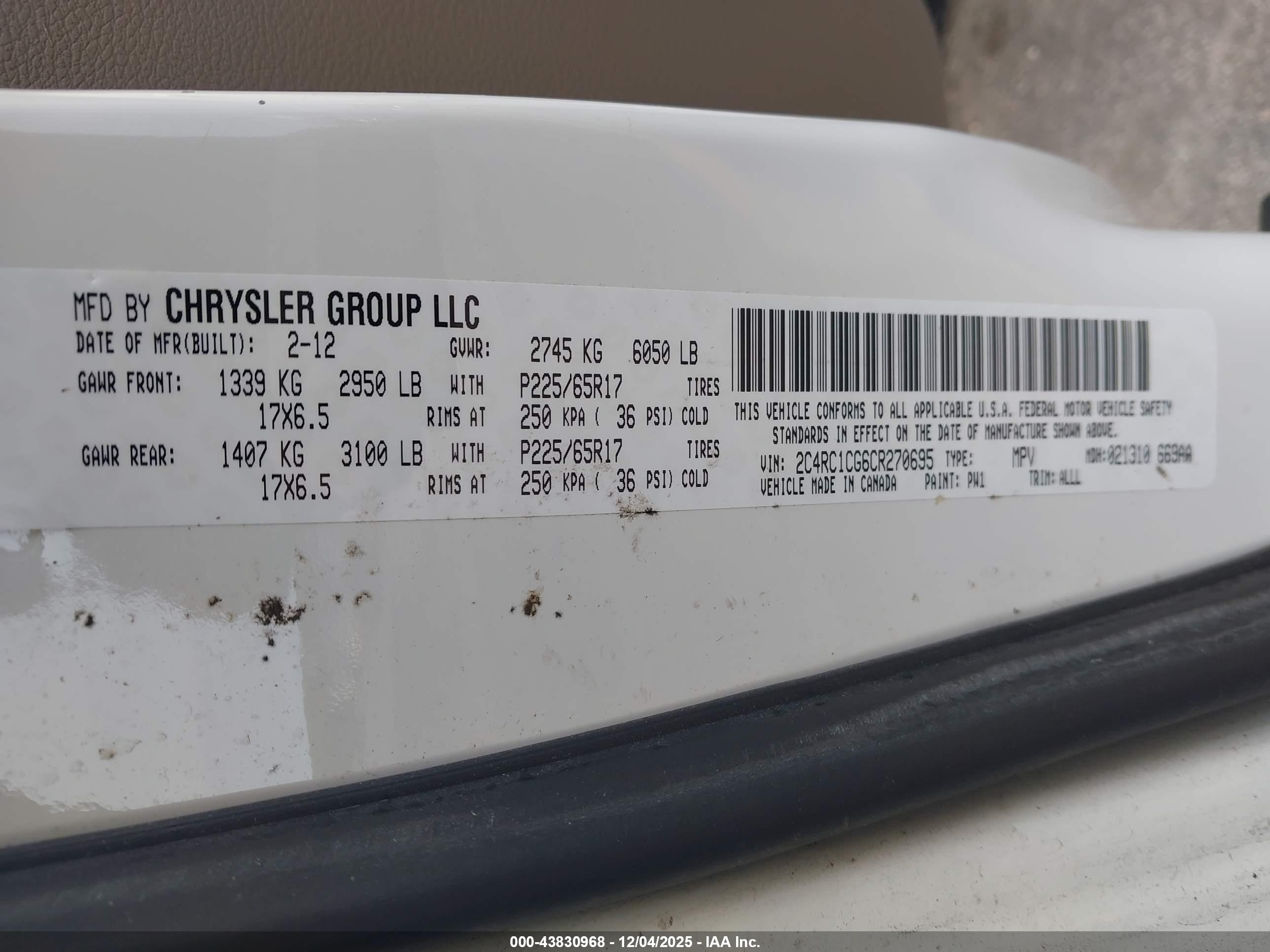 CHRYSLER TOWN image 9