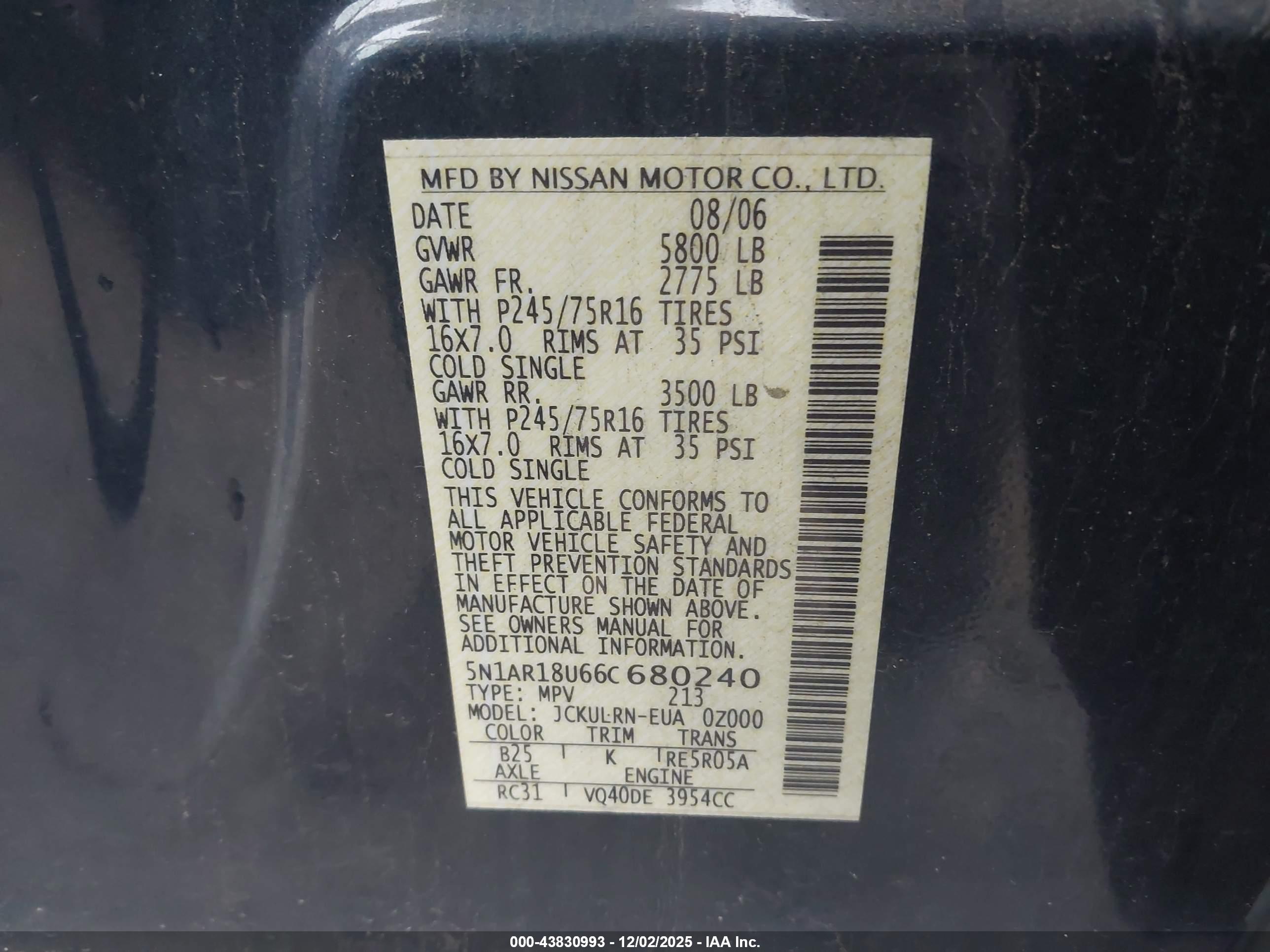 NISSAN PATHFINDER image 9