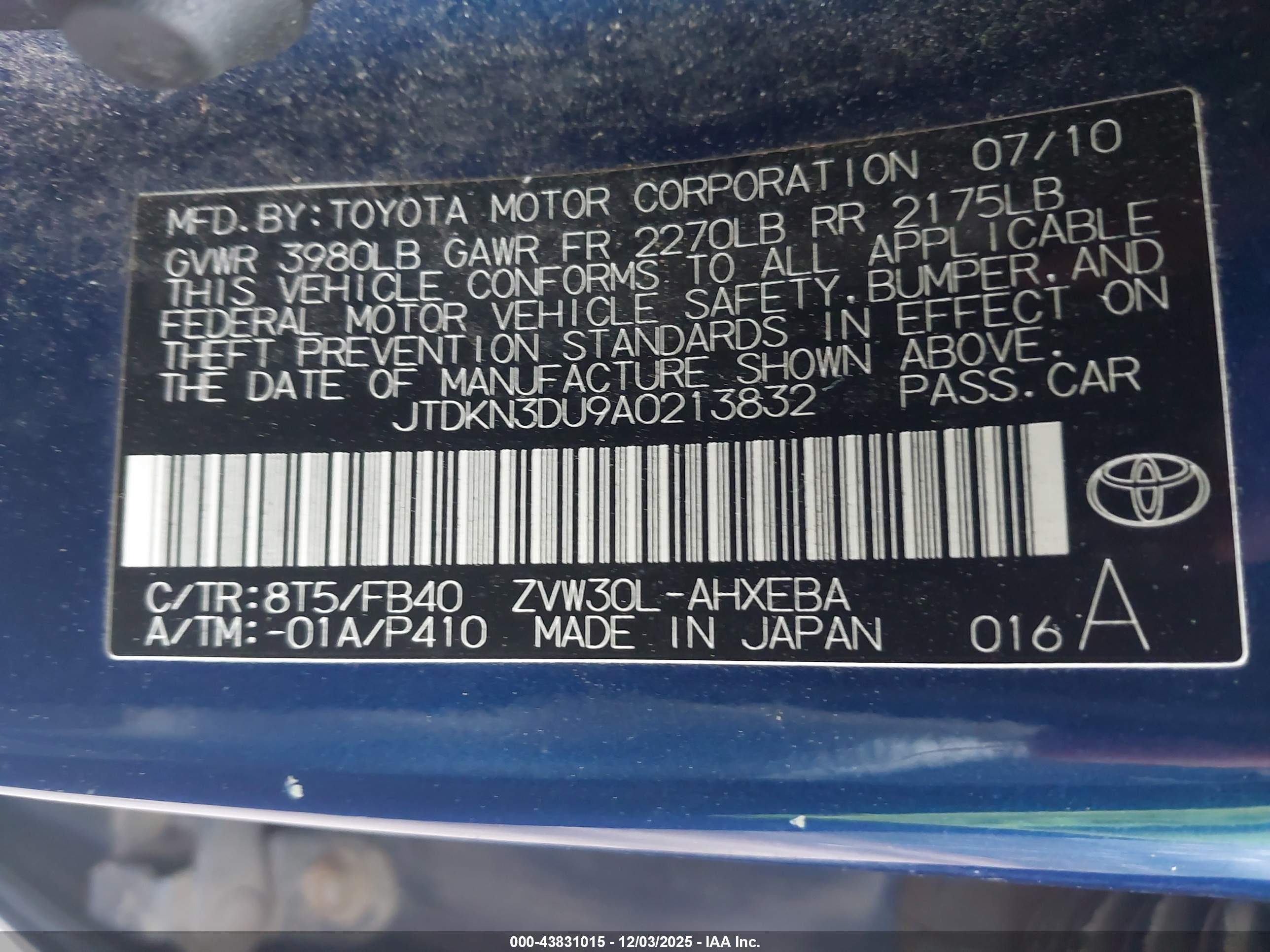 TOYOTA PRIUS image 9