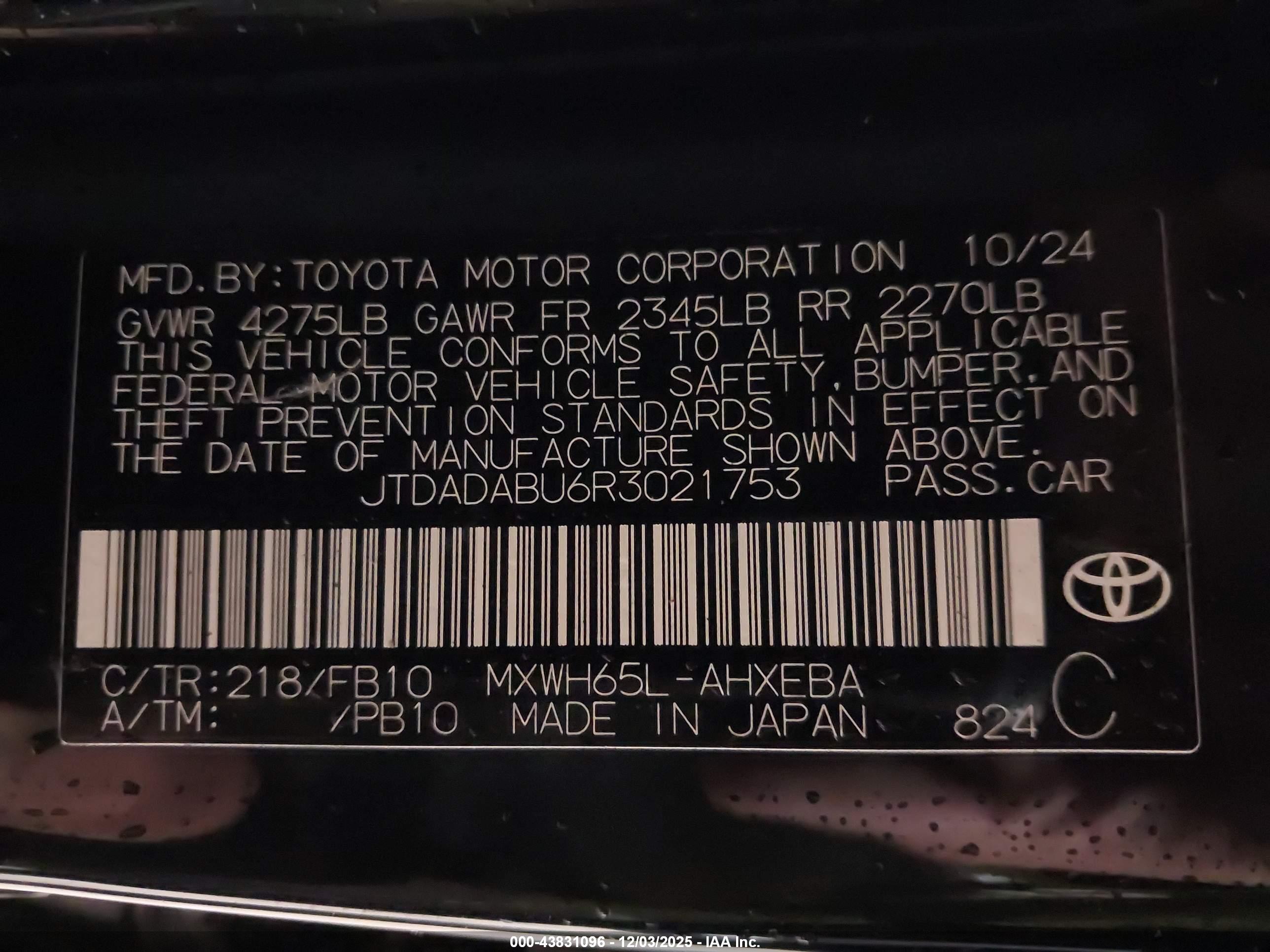 TOYOTA PRIUS image 9