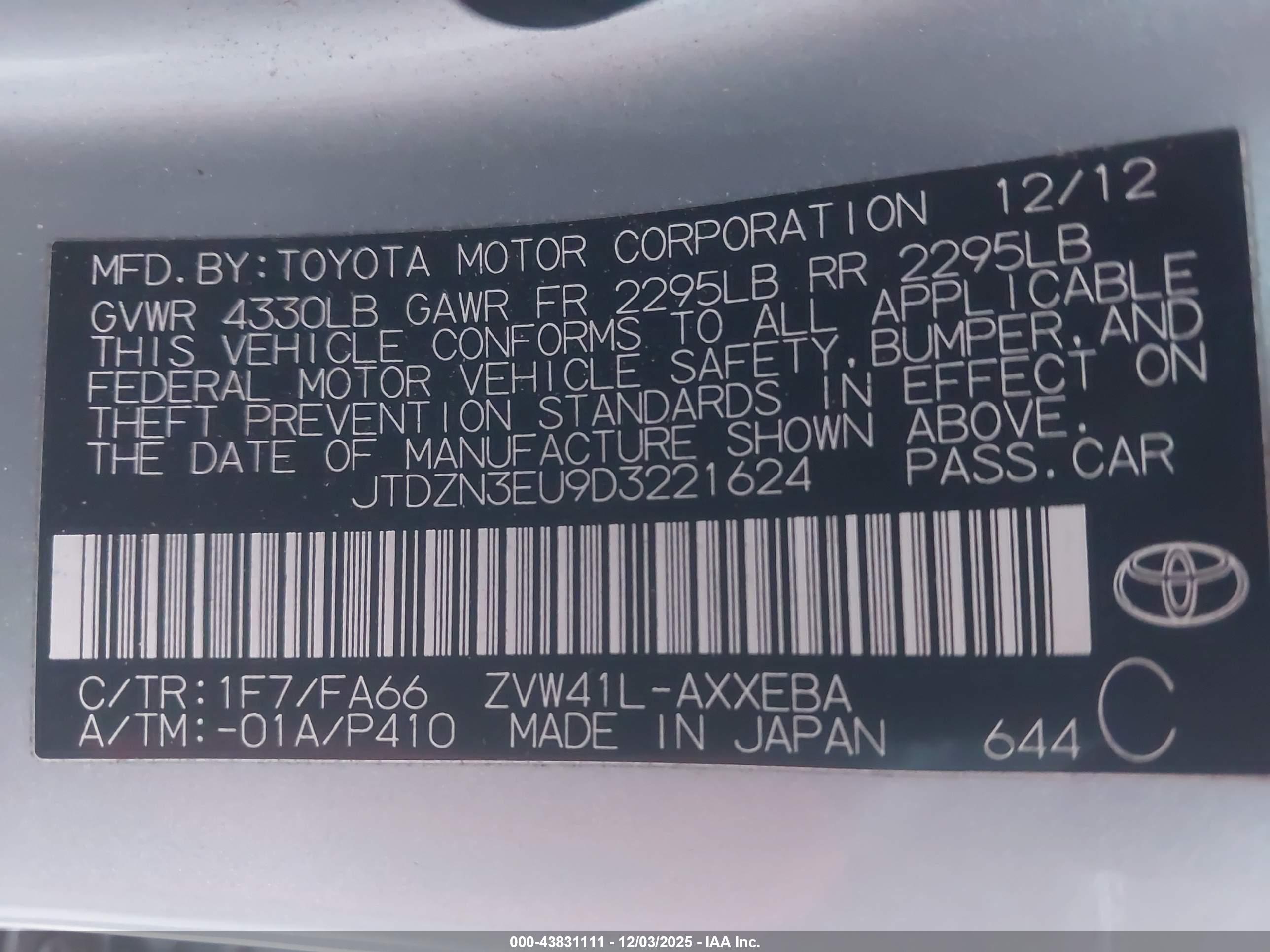 TOYOTA PRIUS image 9