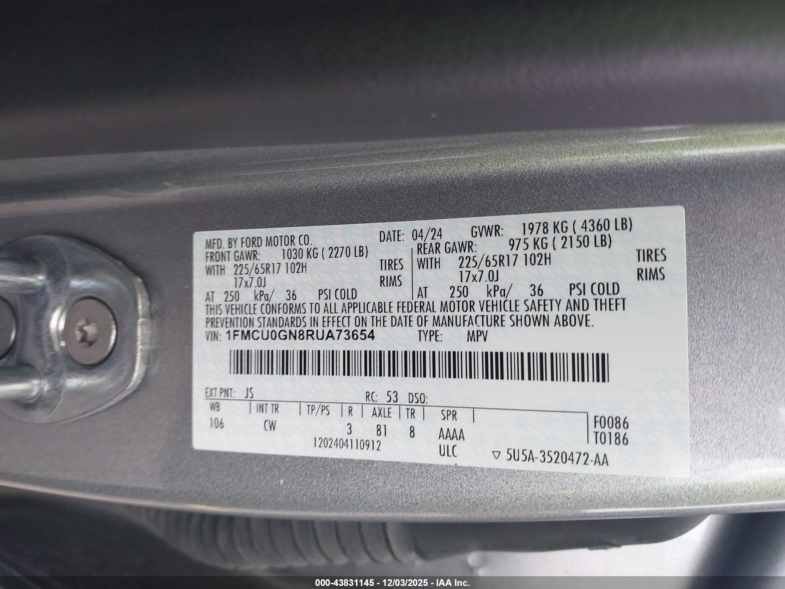FORD ESCAPE image 9