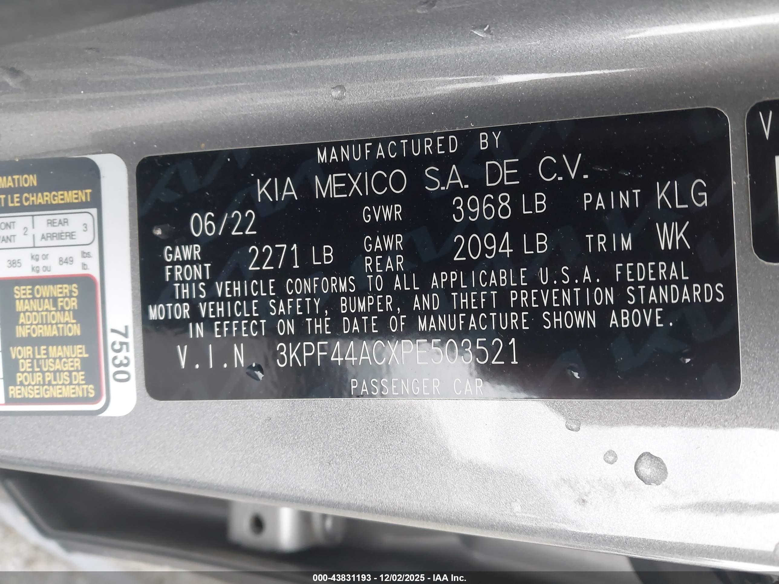 KIA FORTE image 9