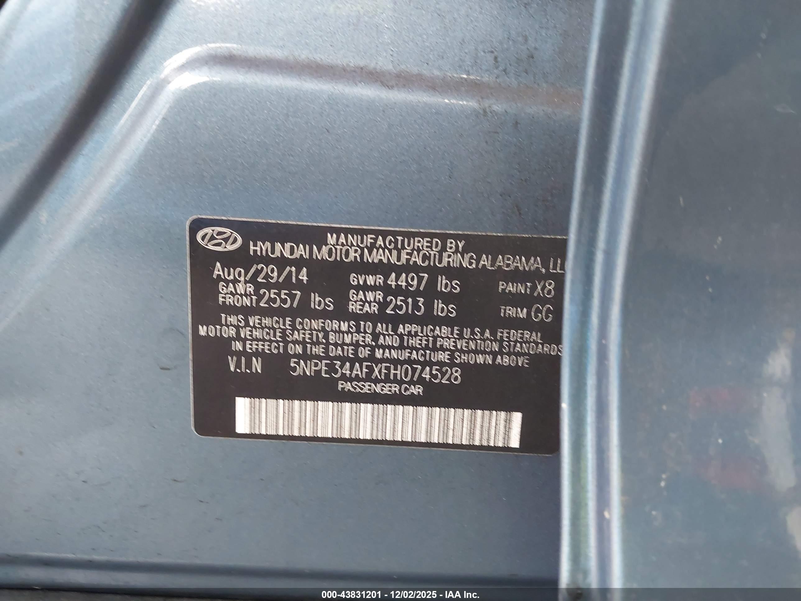 HYUNDAI SONATA image 9