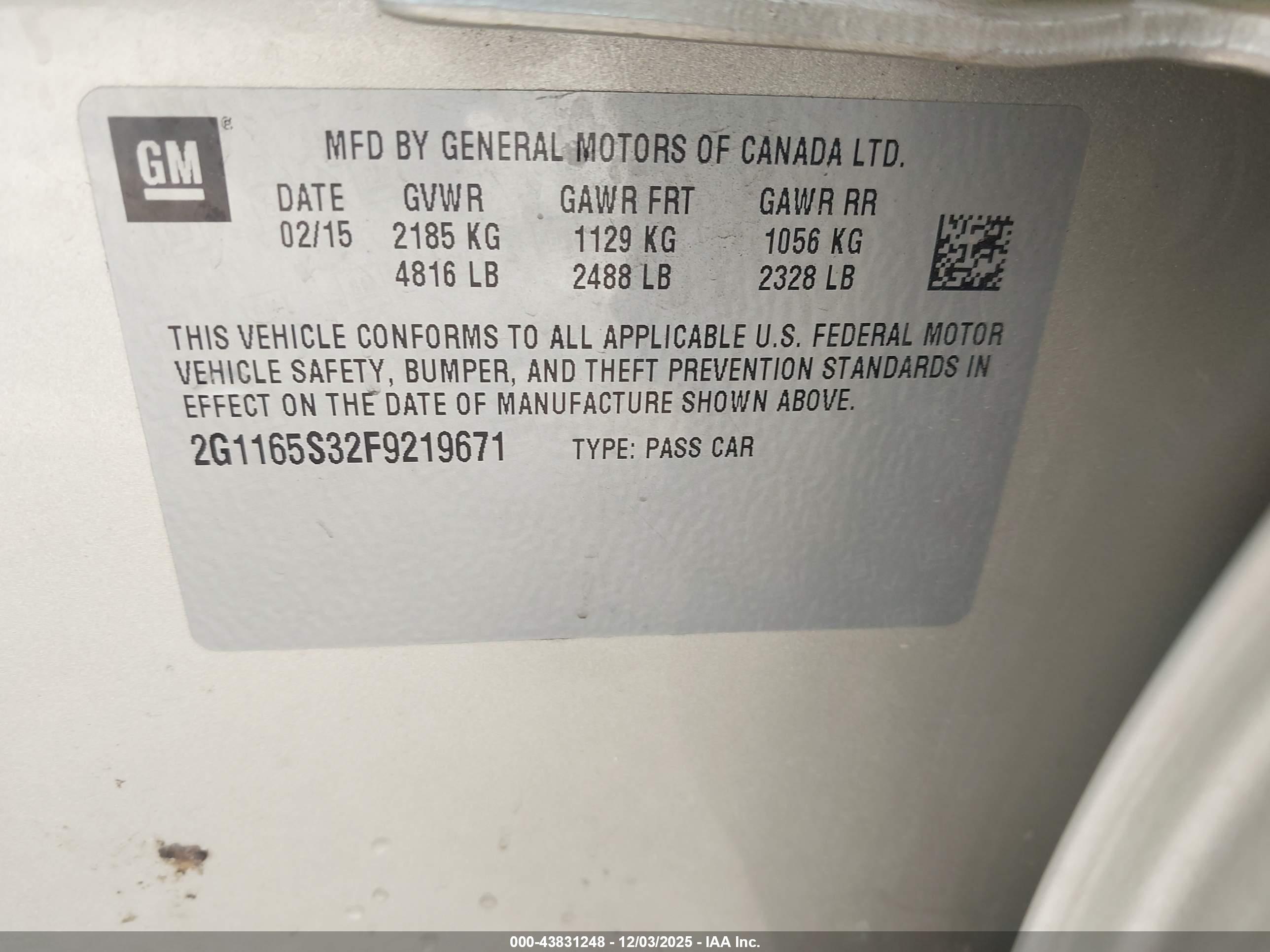 CHEVROLET IMPALA image 9