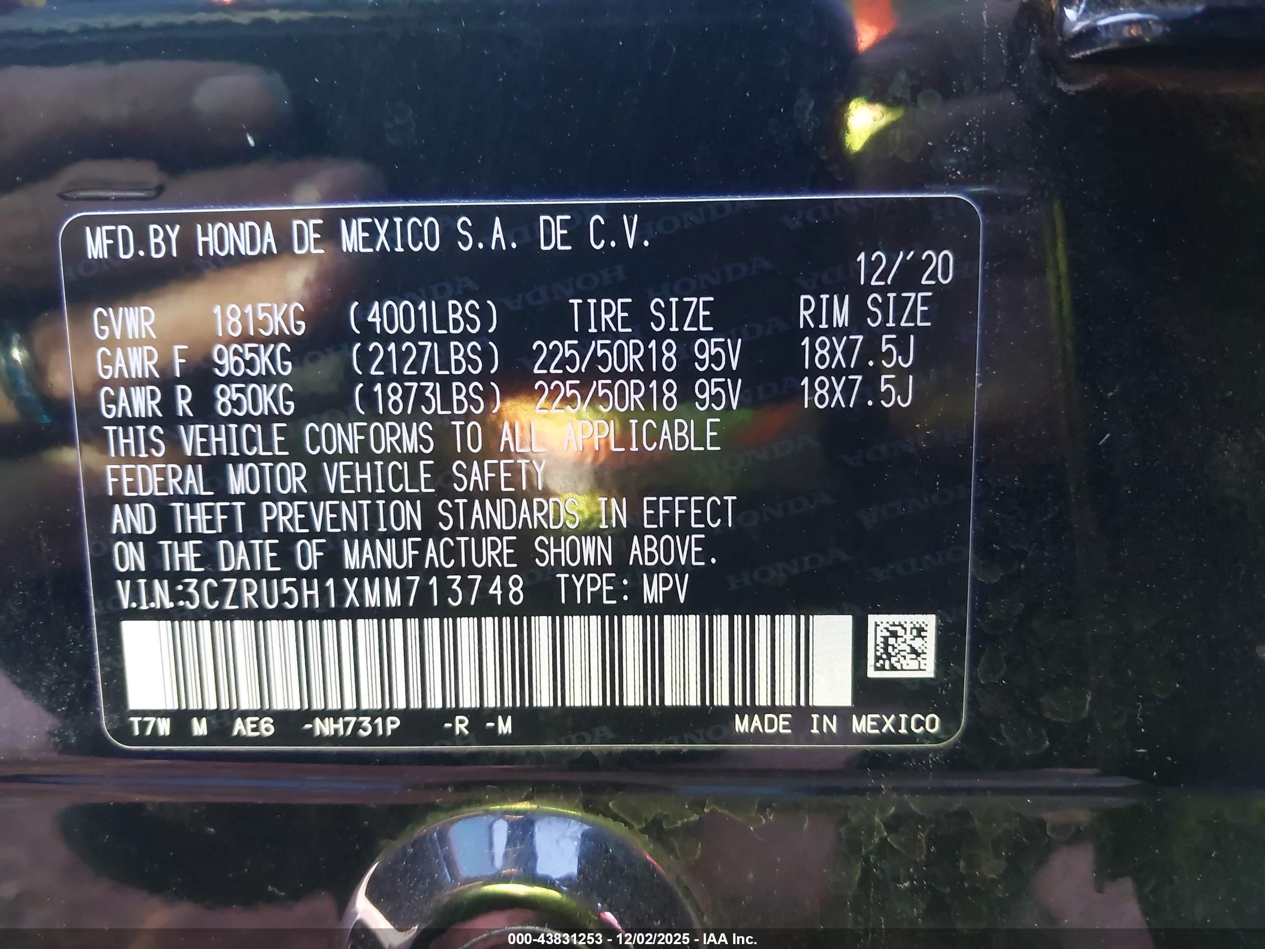 HONDA HR-V image 9
