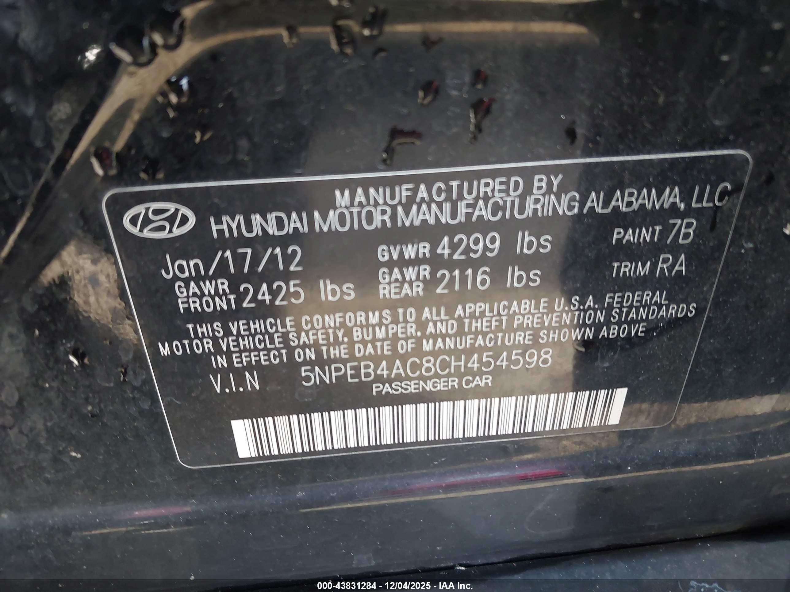 HYUNDAI SONATA image 9