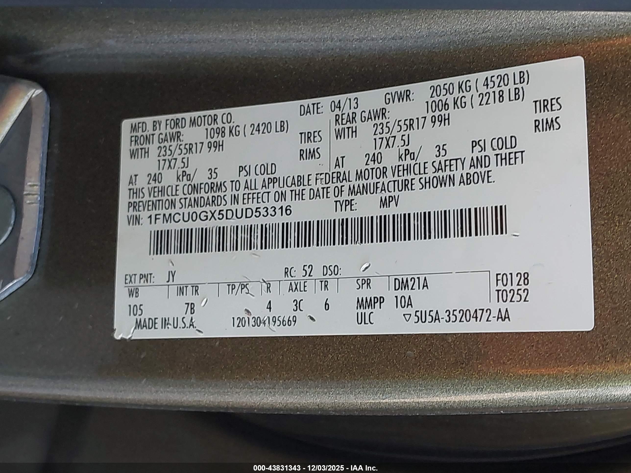 FORD ESCAPE image 9