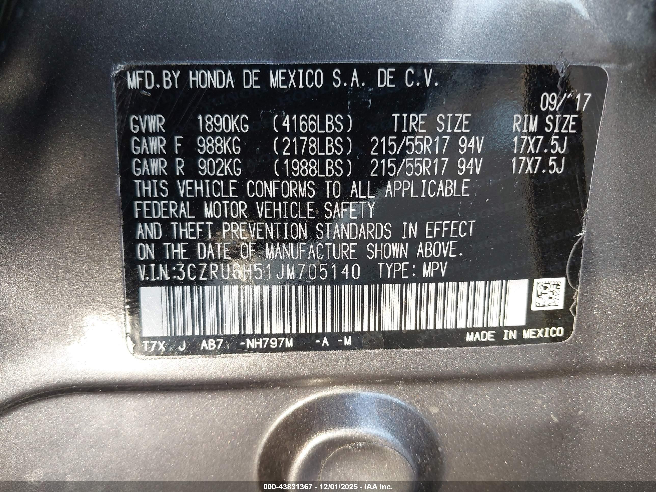 HONDA HR-V image 9