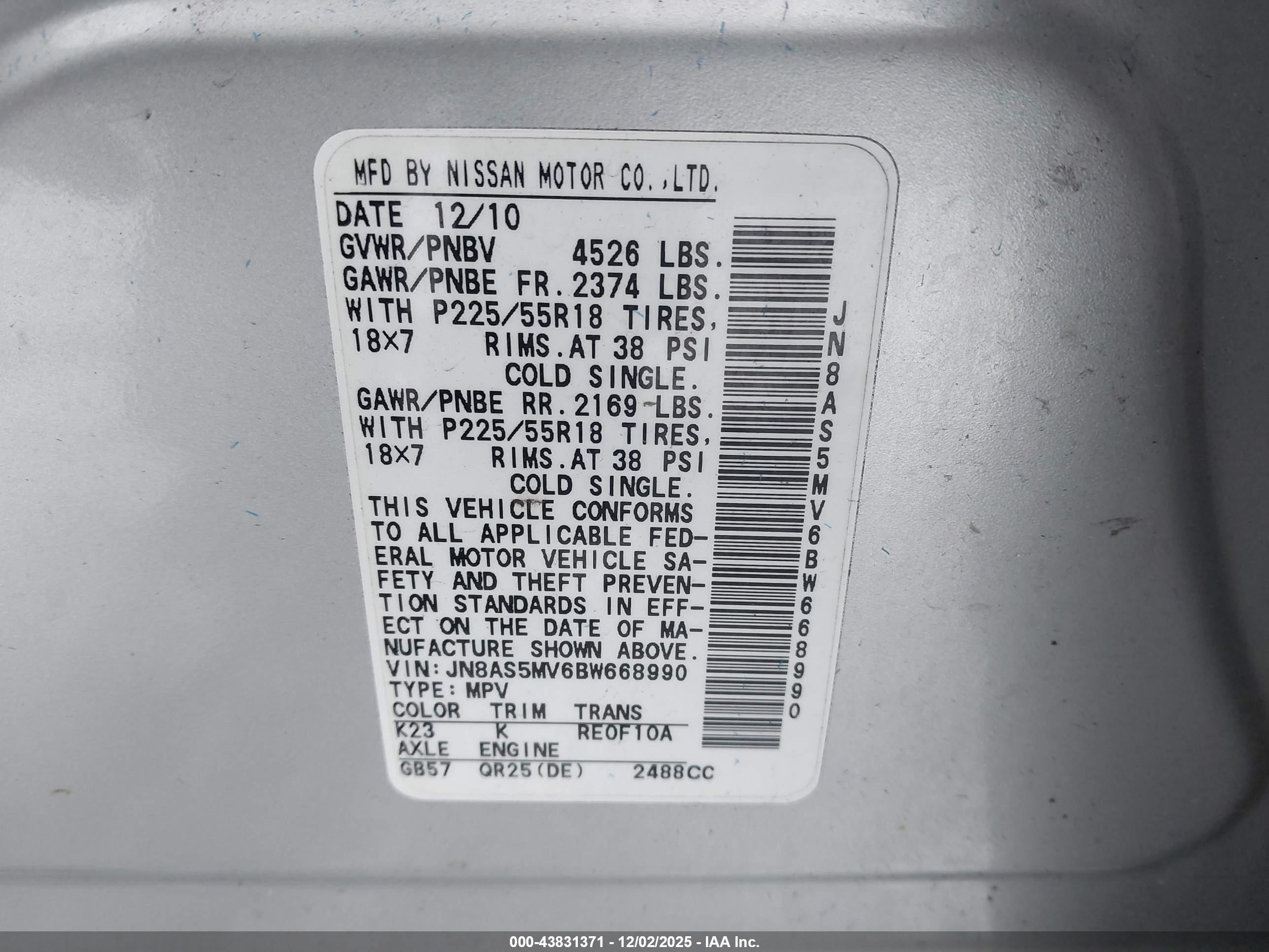 NISSAN ROGUE image 9