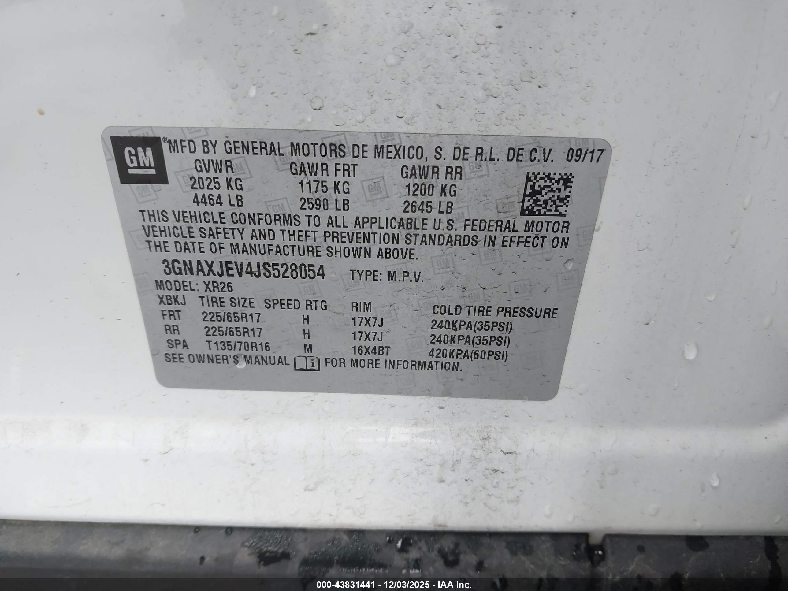 CHEVROLET EQUINOX image 9