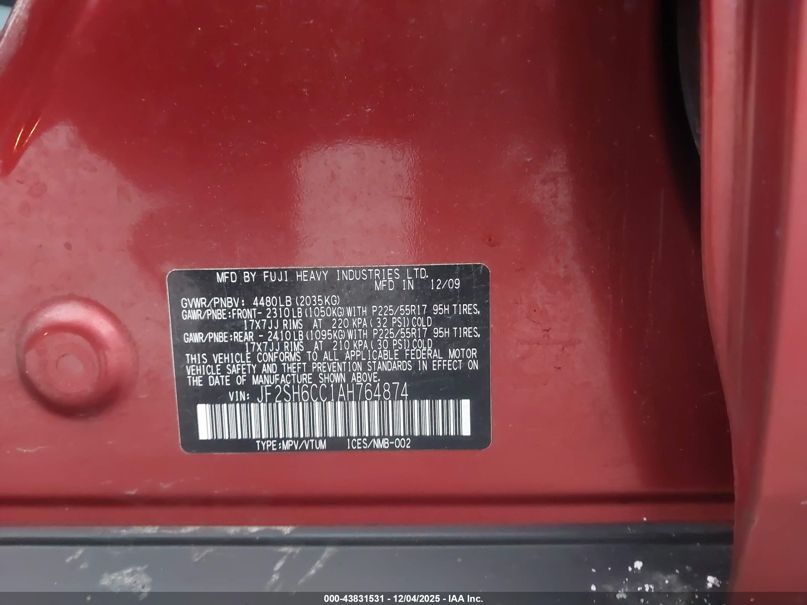 SUBARU FORESTER image 9