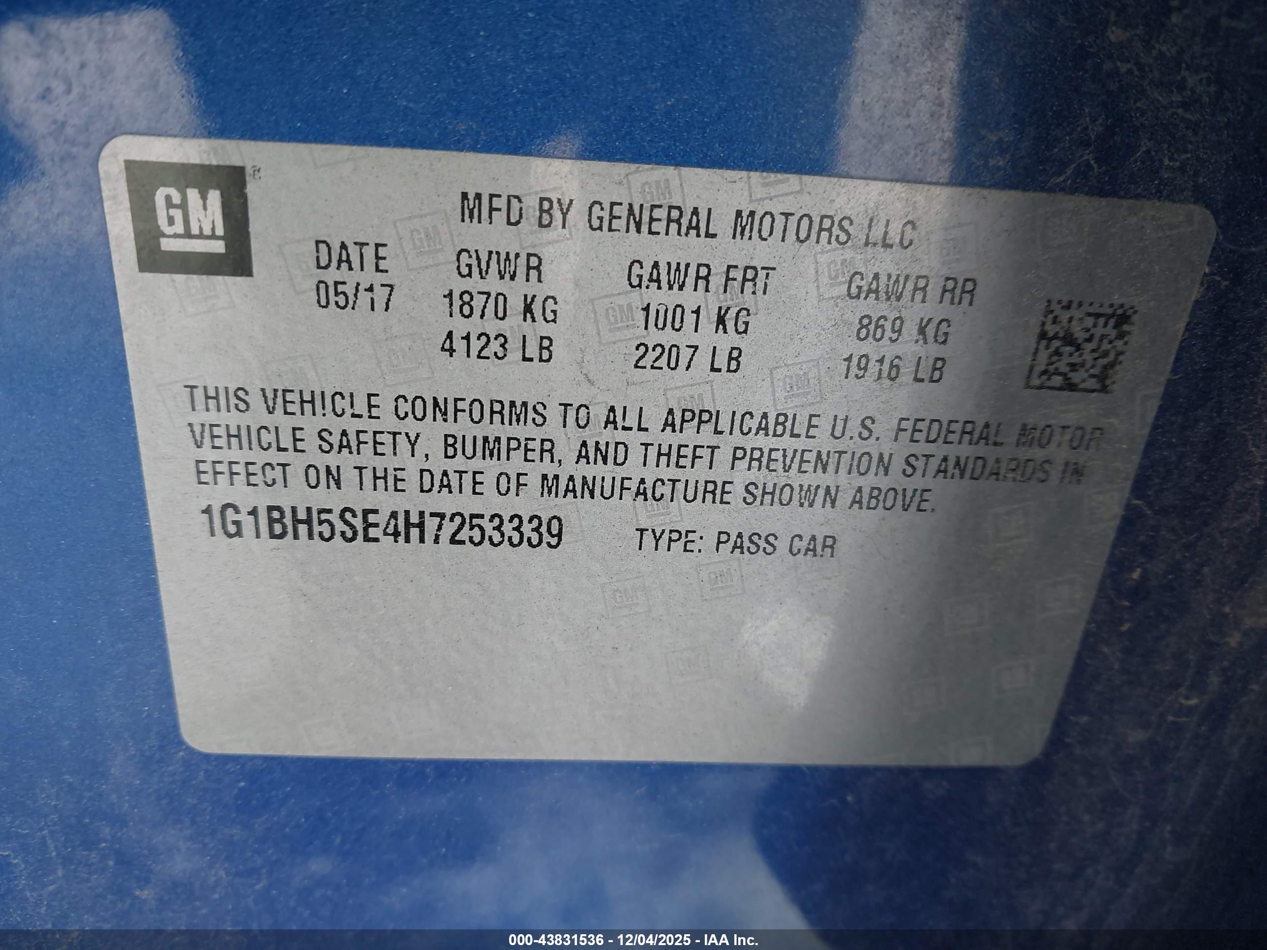 CHEVROLET CRUZE image 9