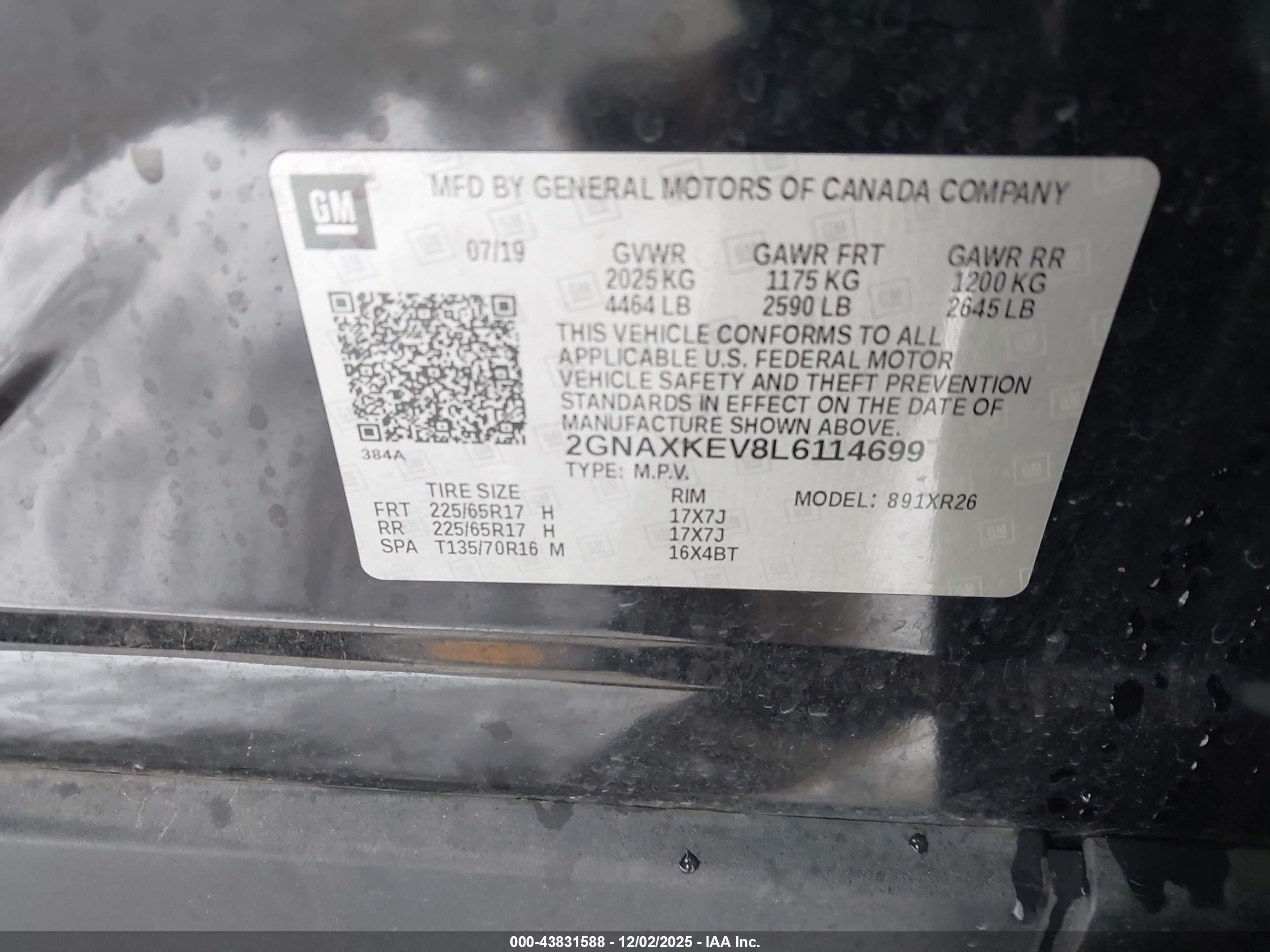 CHEVROLET EQUINOX image 9