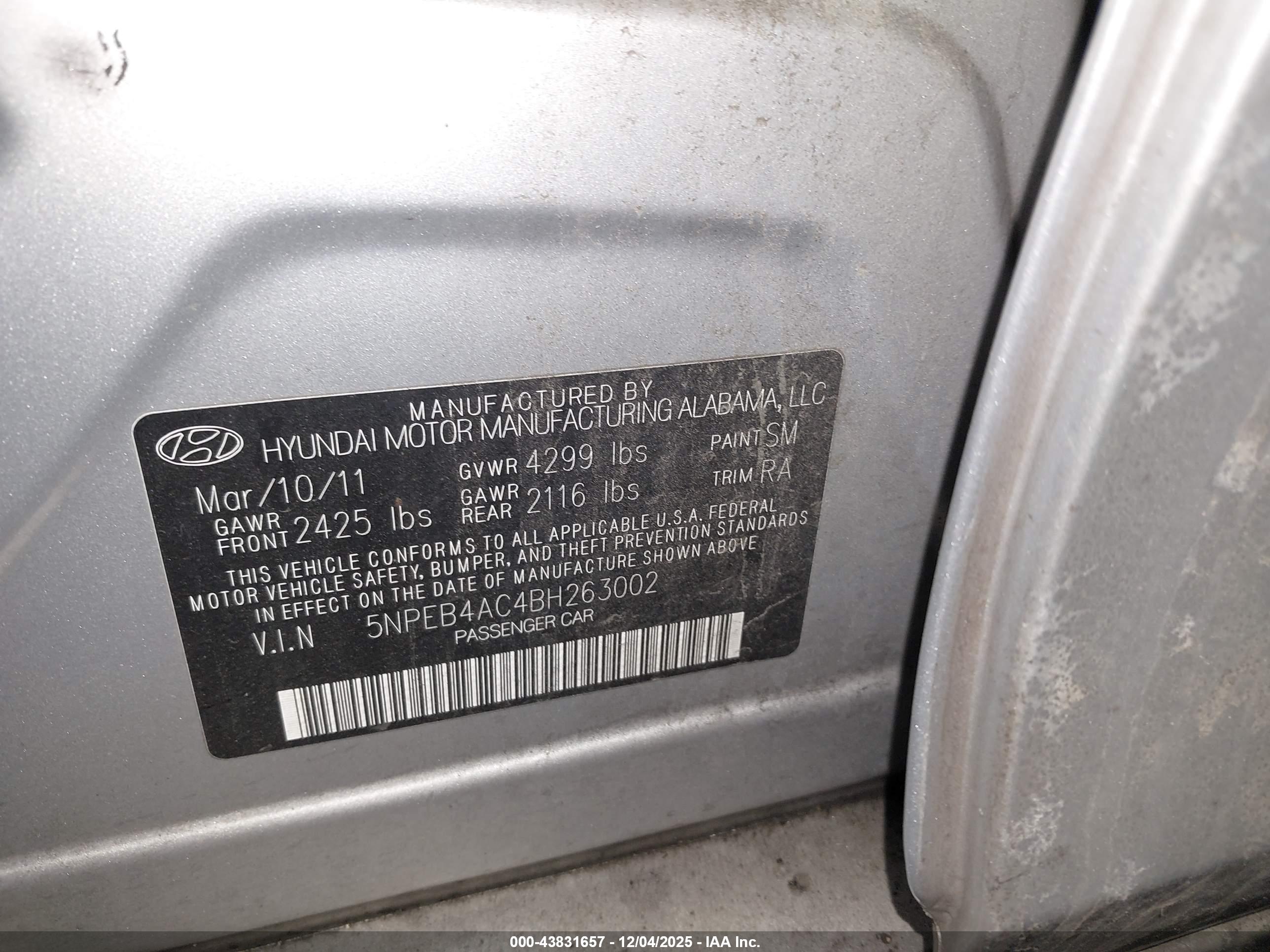 HYUNDAI SONATA image 9