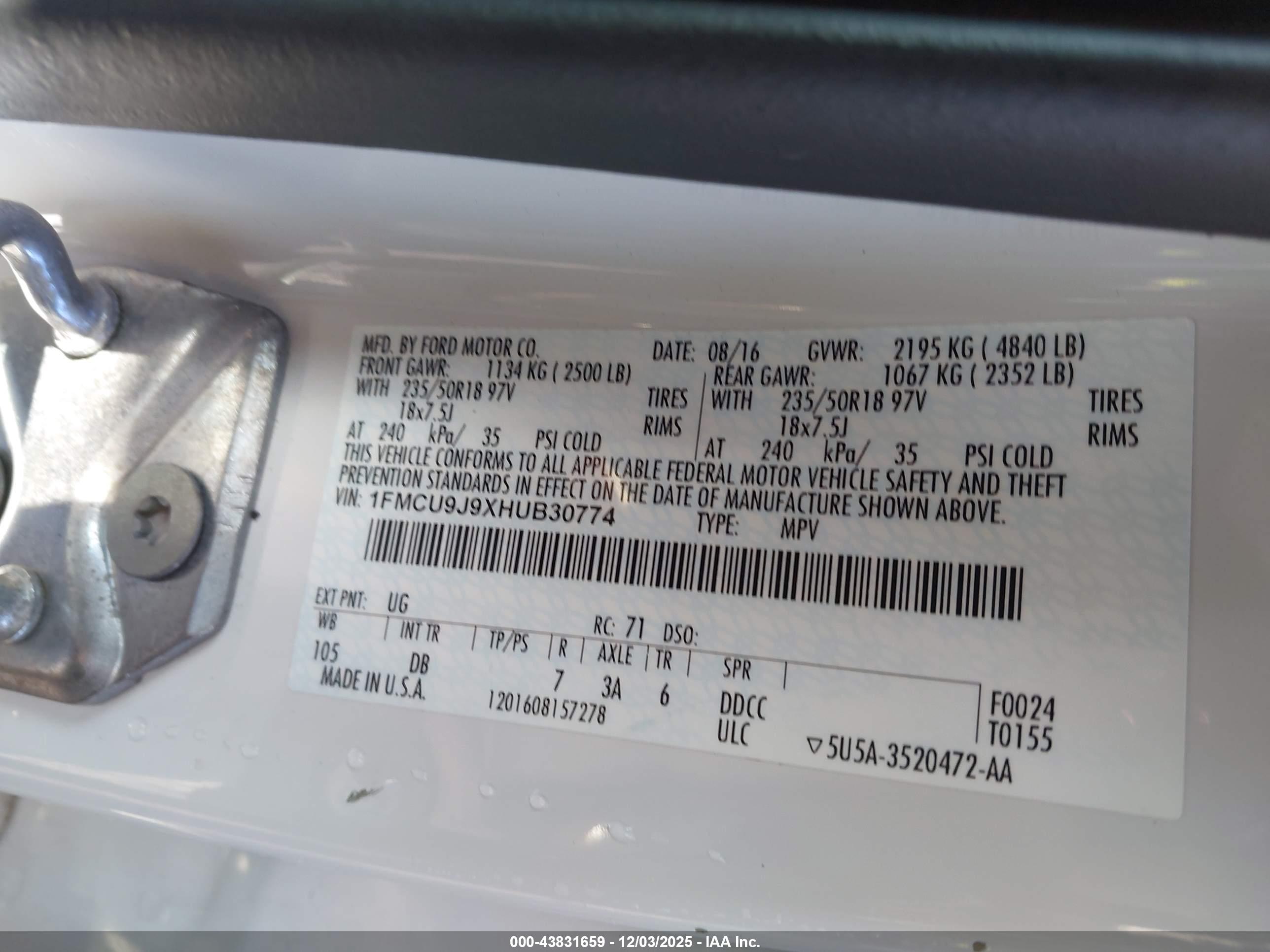FORD ESCAPE image 9