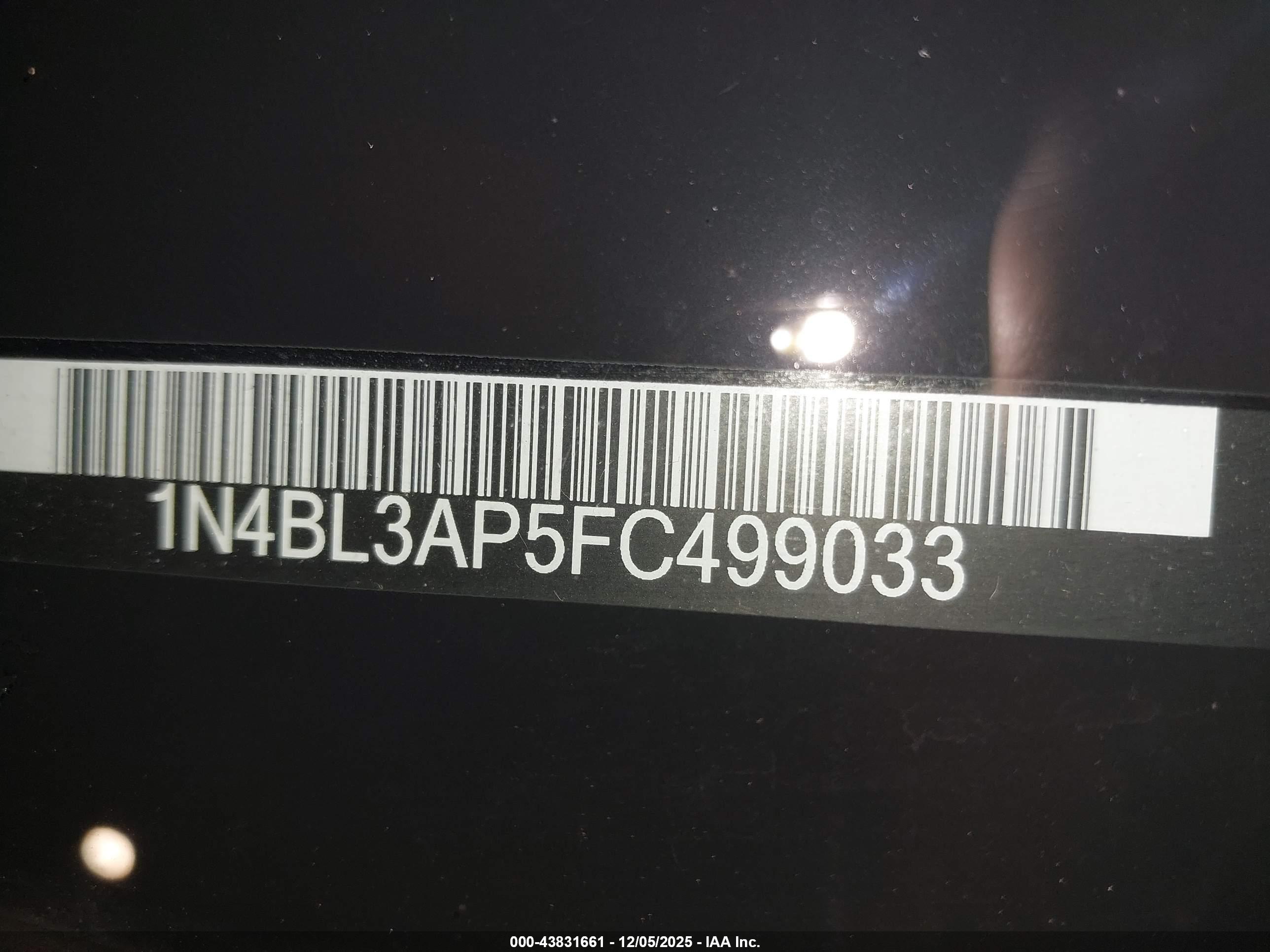 NISSAN ALTIMA image 9