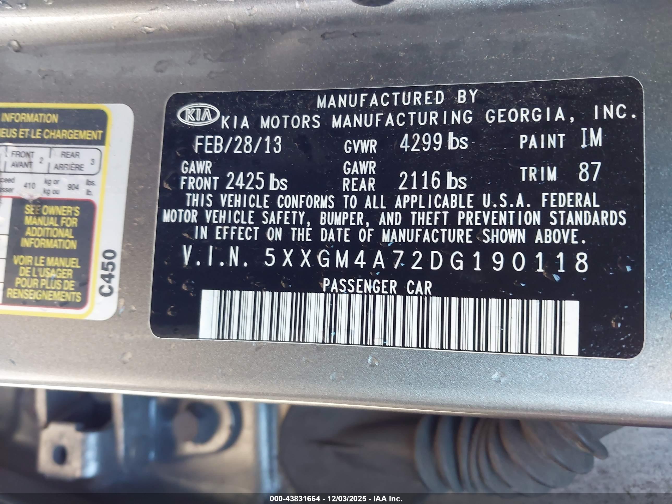 KIA OPTIMA image 9