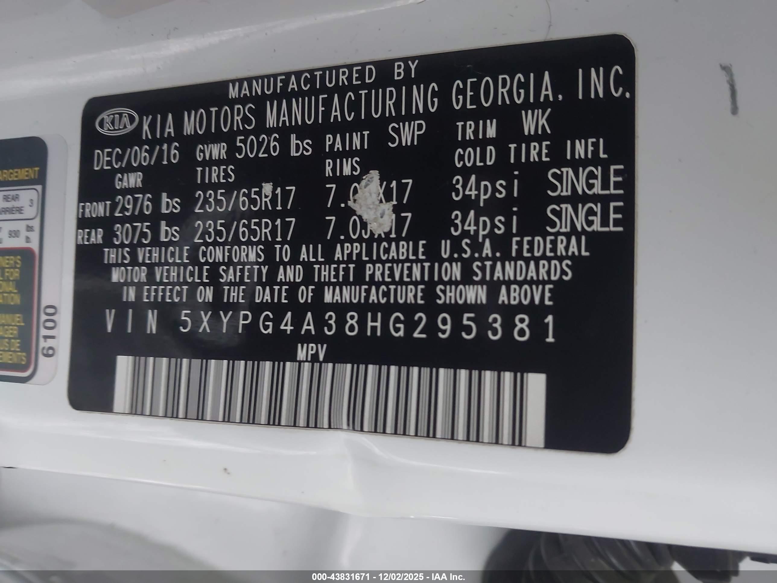 KIA SORENTO image 9