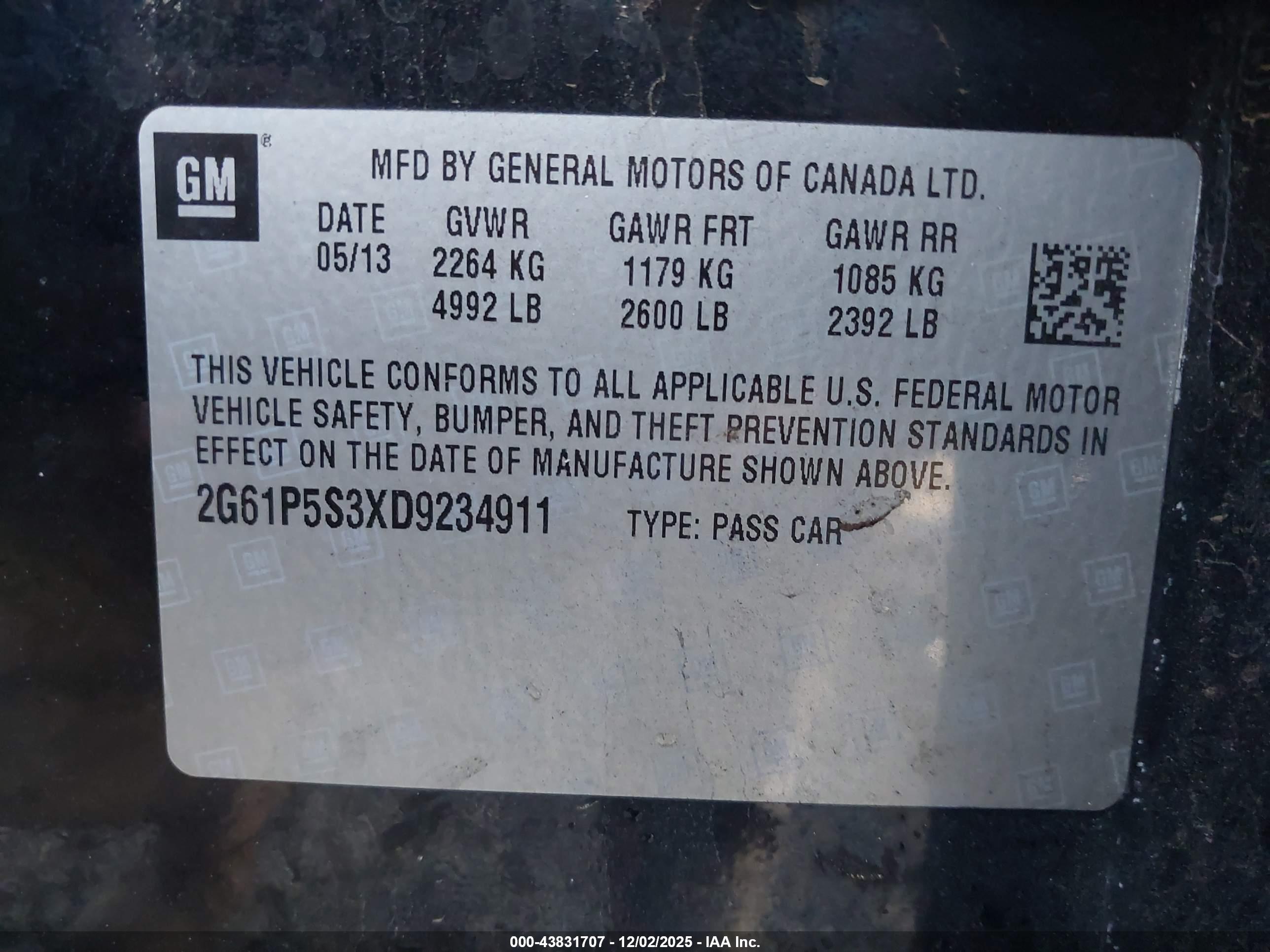 CADILLAC XTS image 9