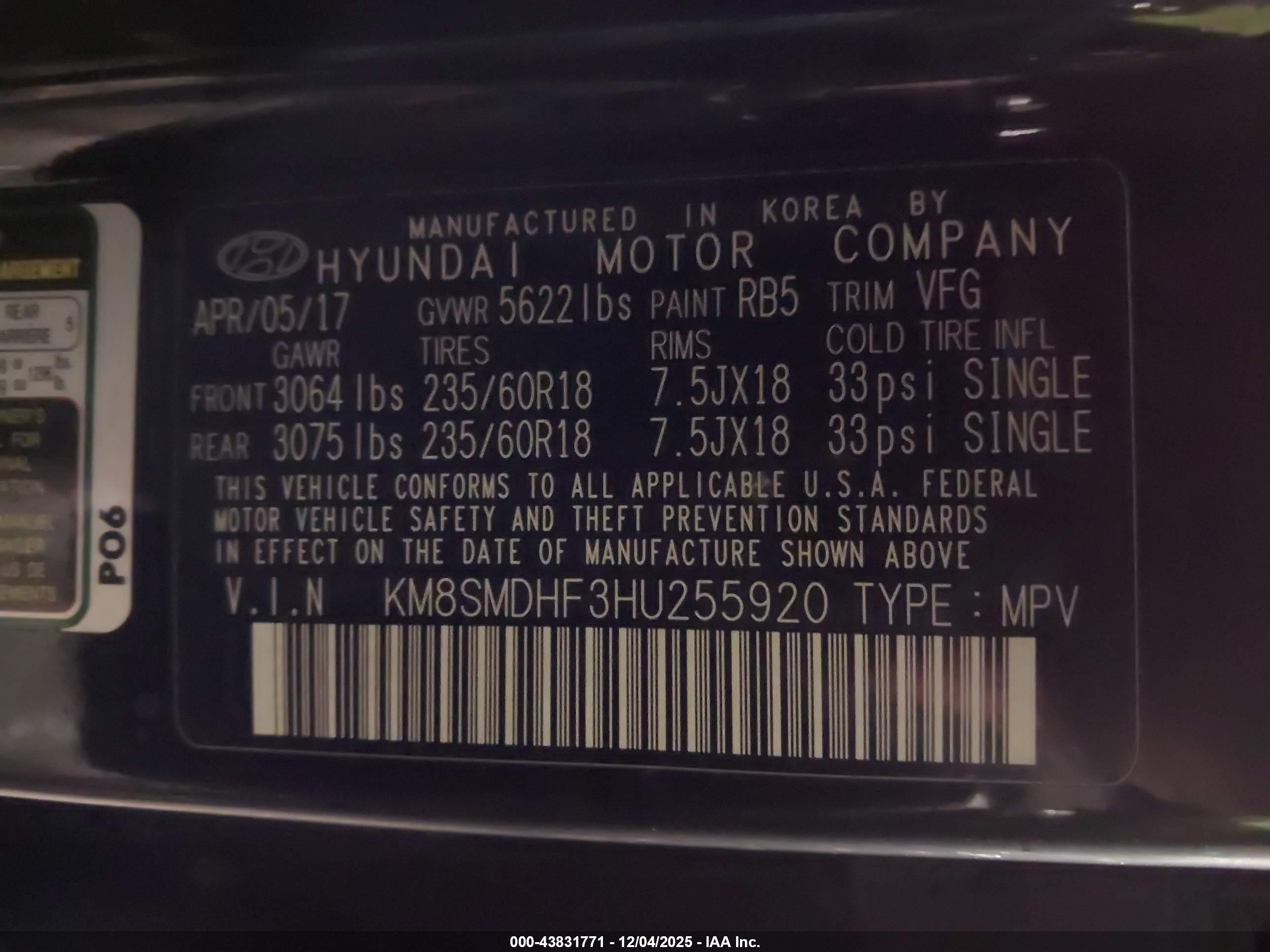 HYUNDAI SANTA image 9