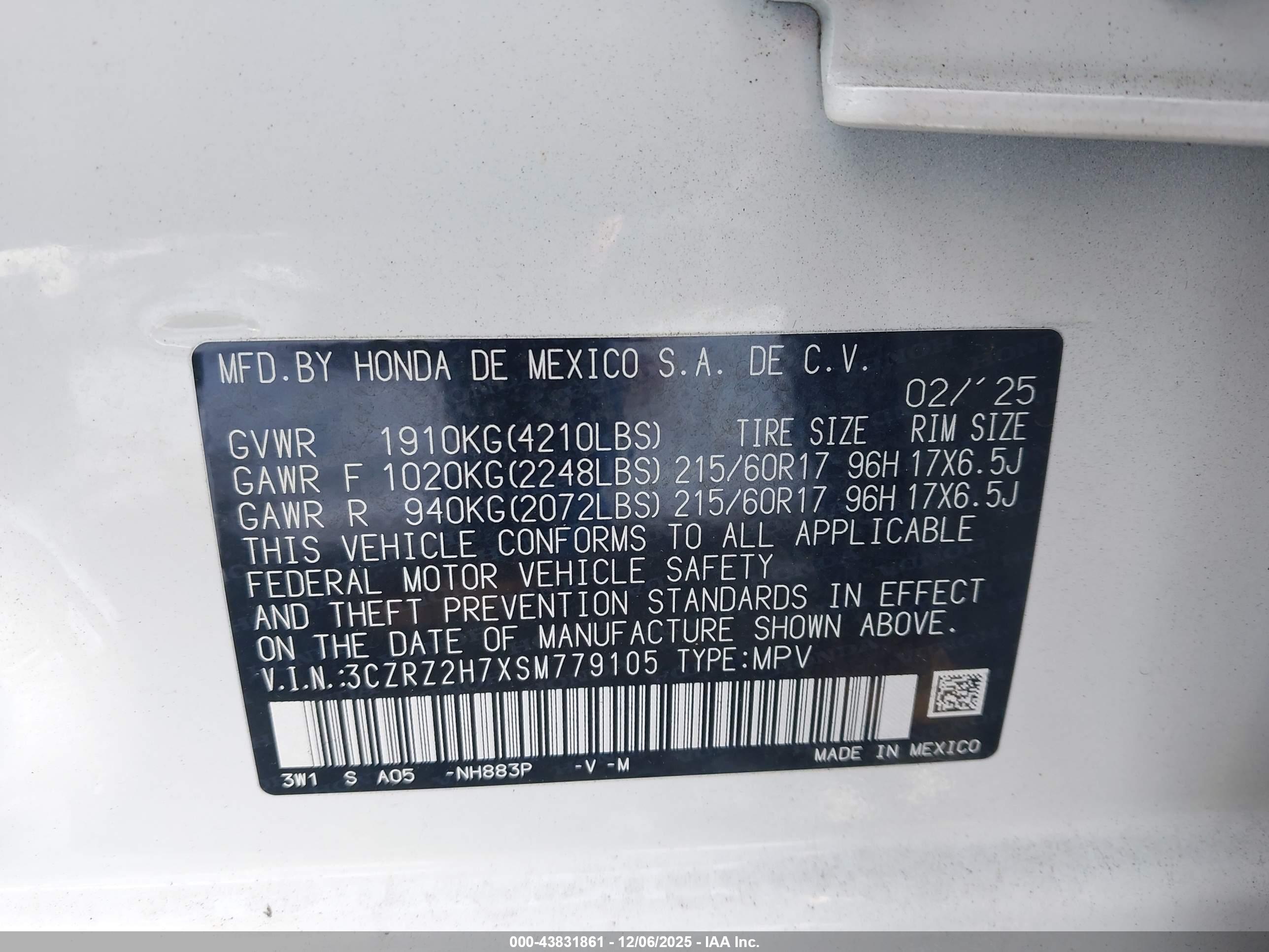 HONDA HR-V image 9