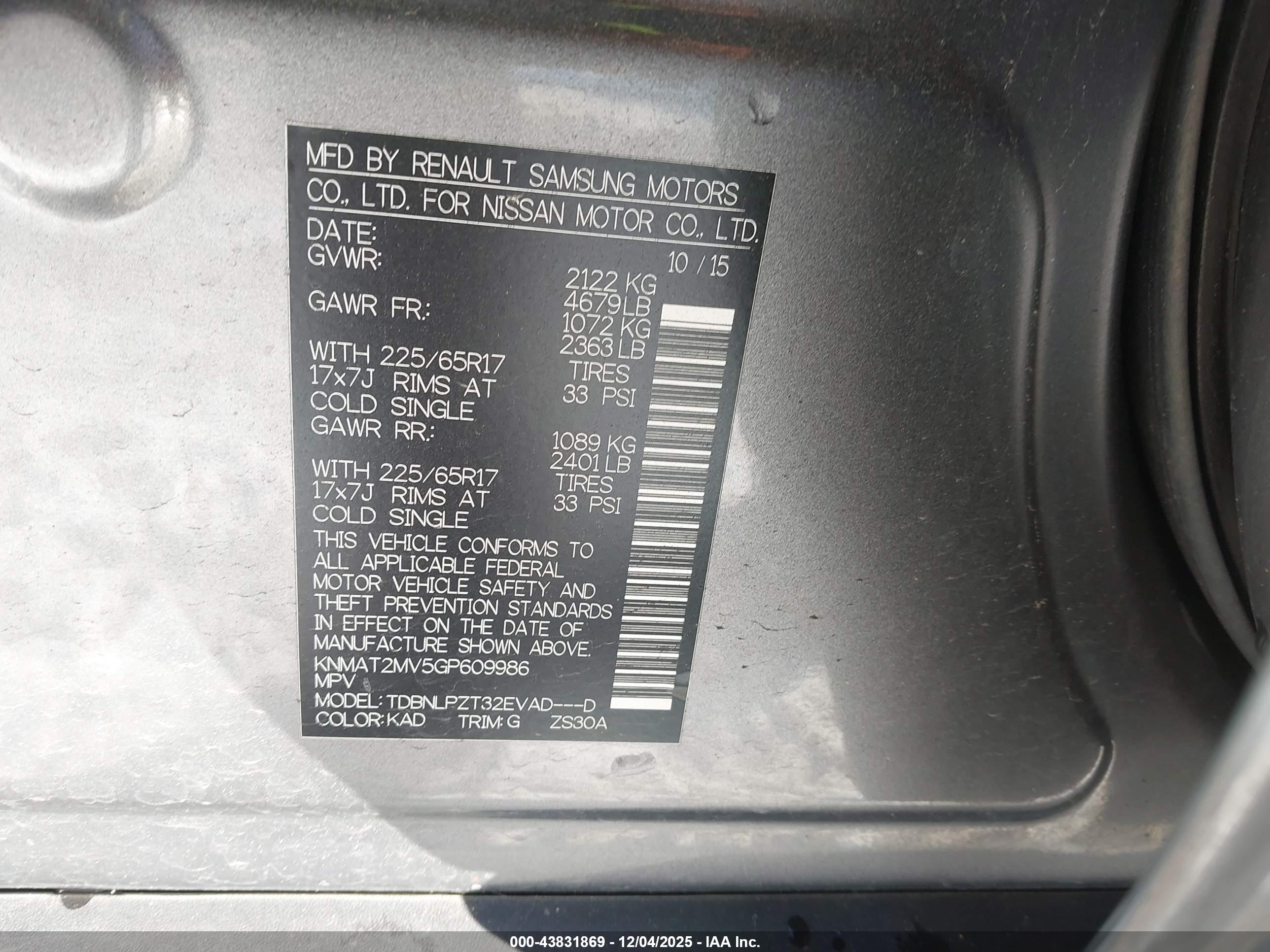 NISSAN ROGUE image 9