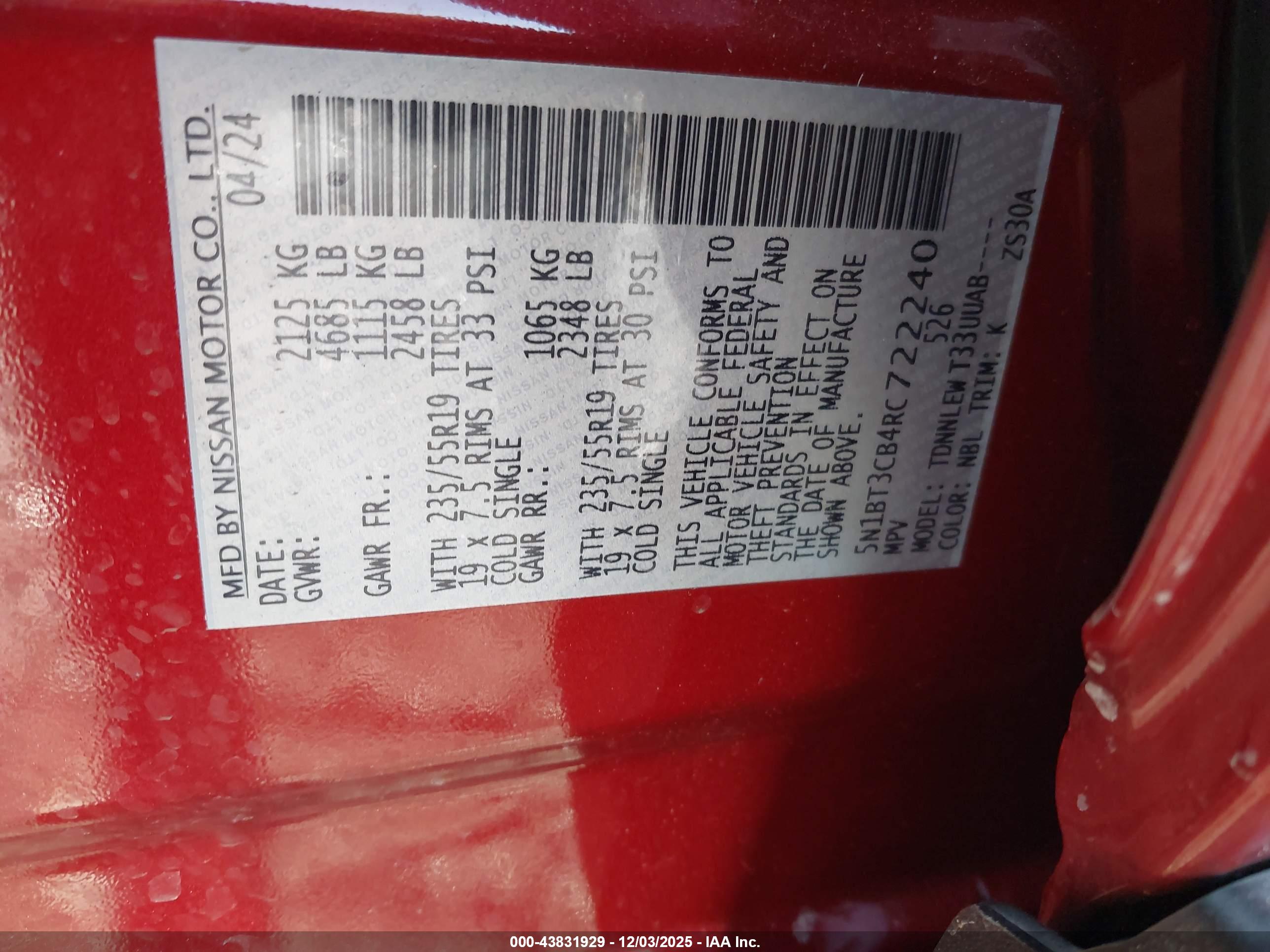 NISSAN ROGUE image 9