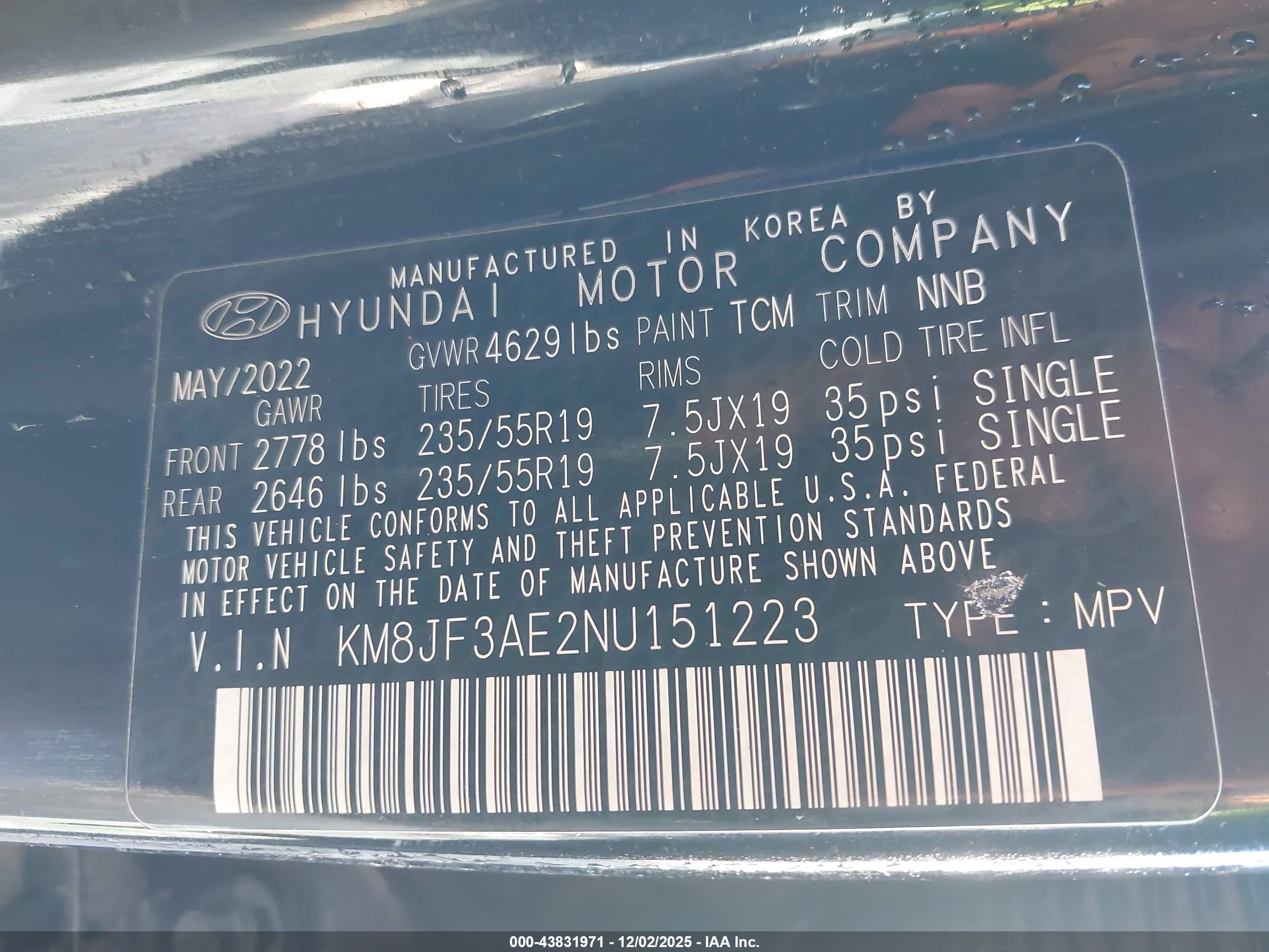 HYUNDAI TUCSON image 9