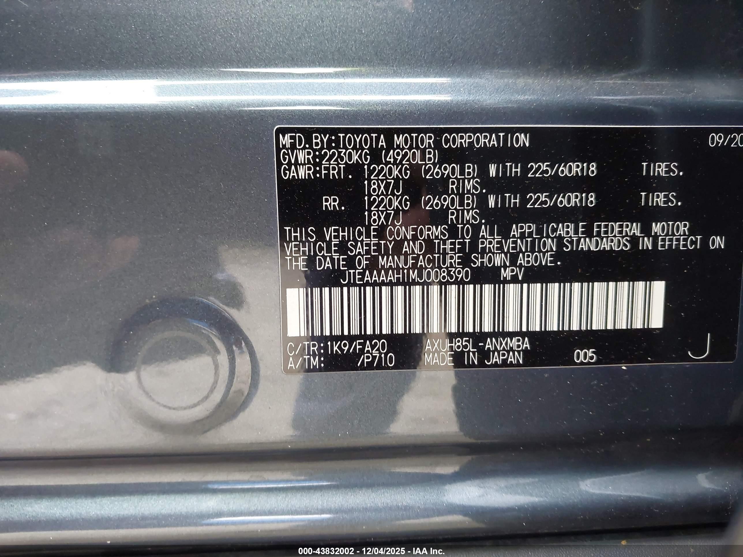 TOYOTA VENZA image 9