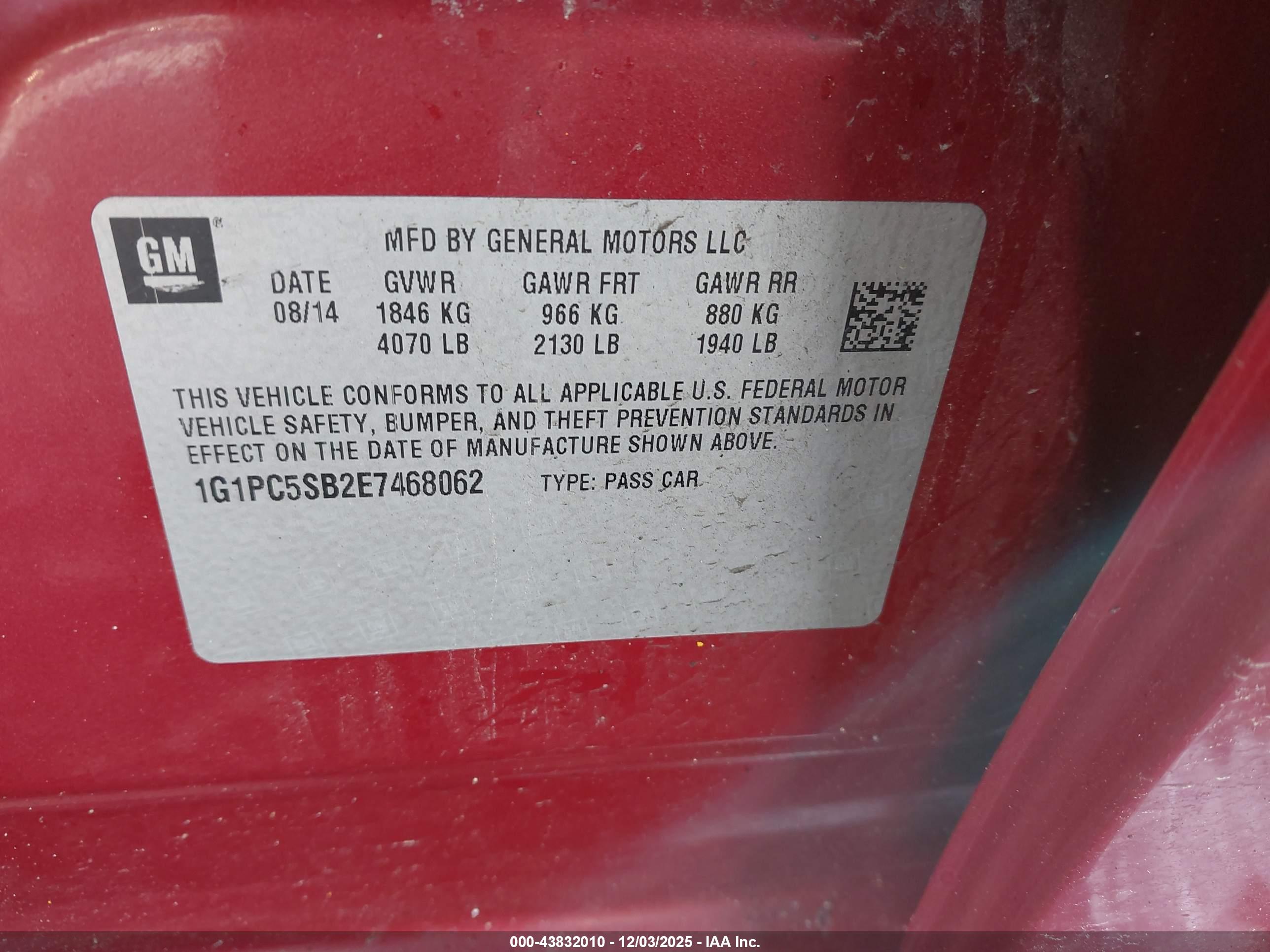 CHEVROLET CRUZE image 9