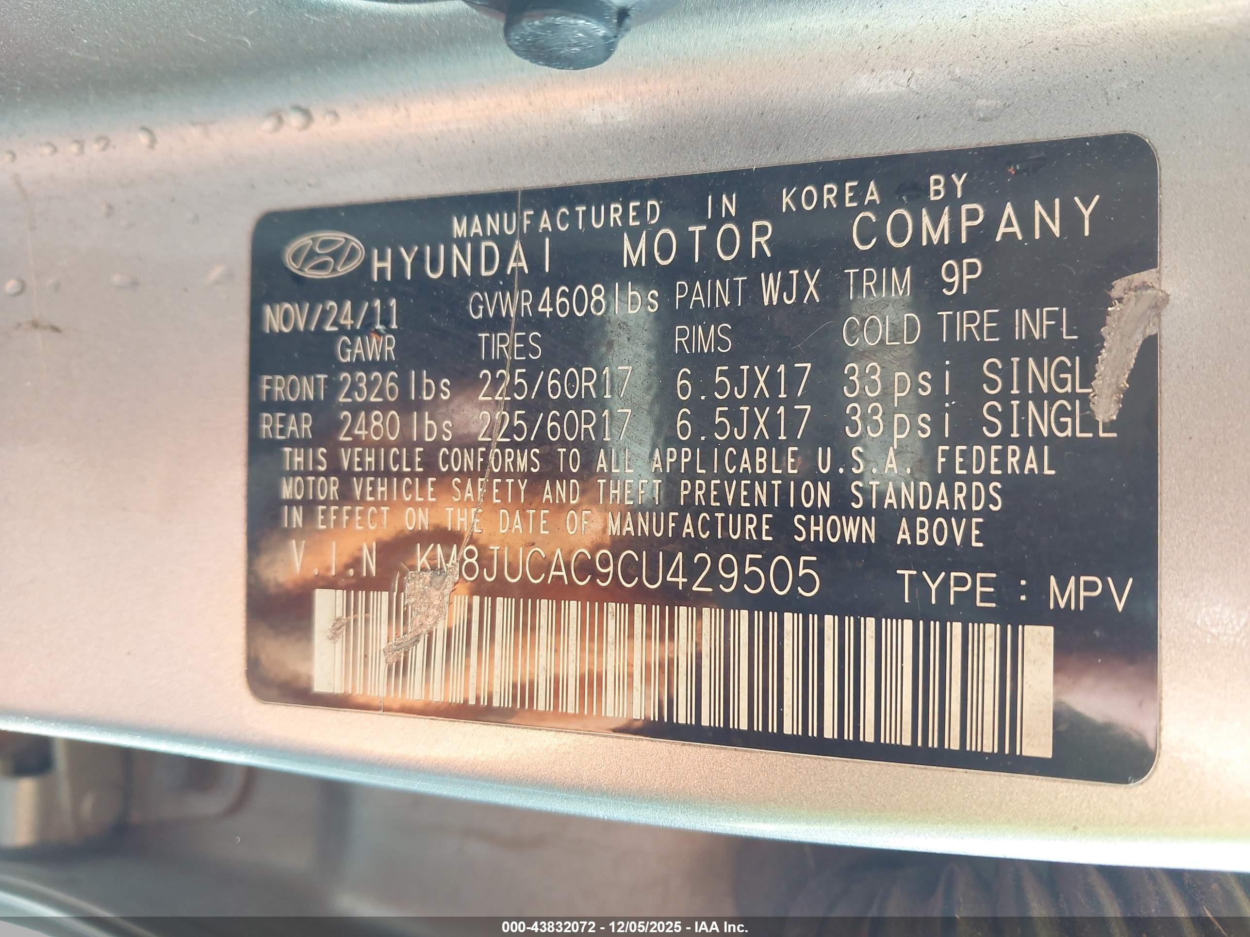 HYUNDAI TUCSON image 9