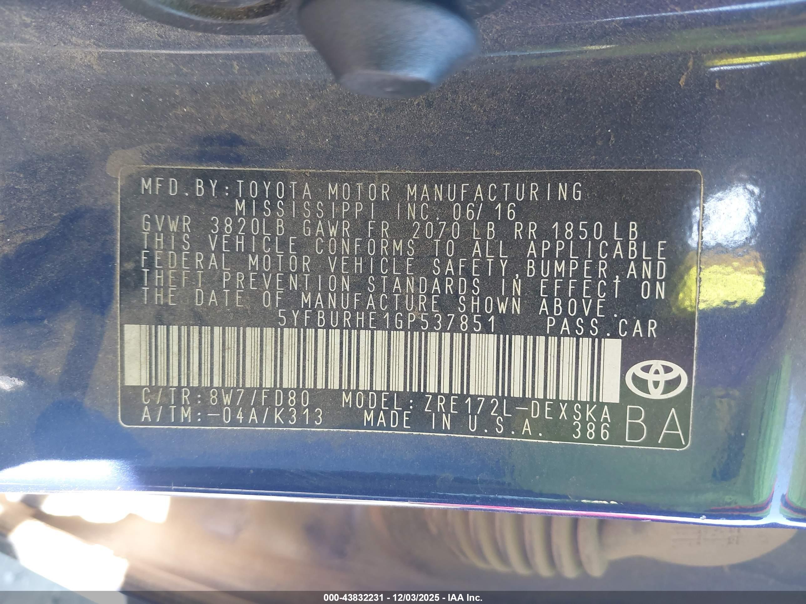 TOYOTA COROLLA image 9