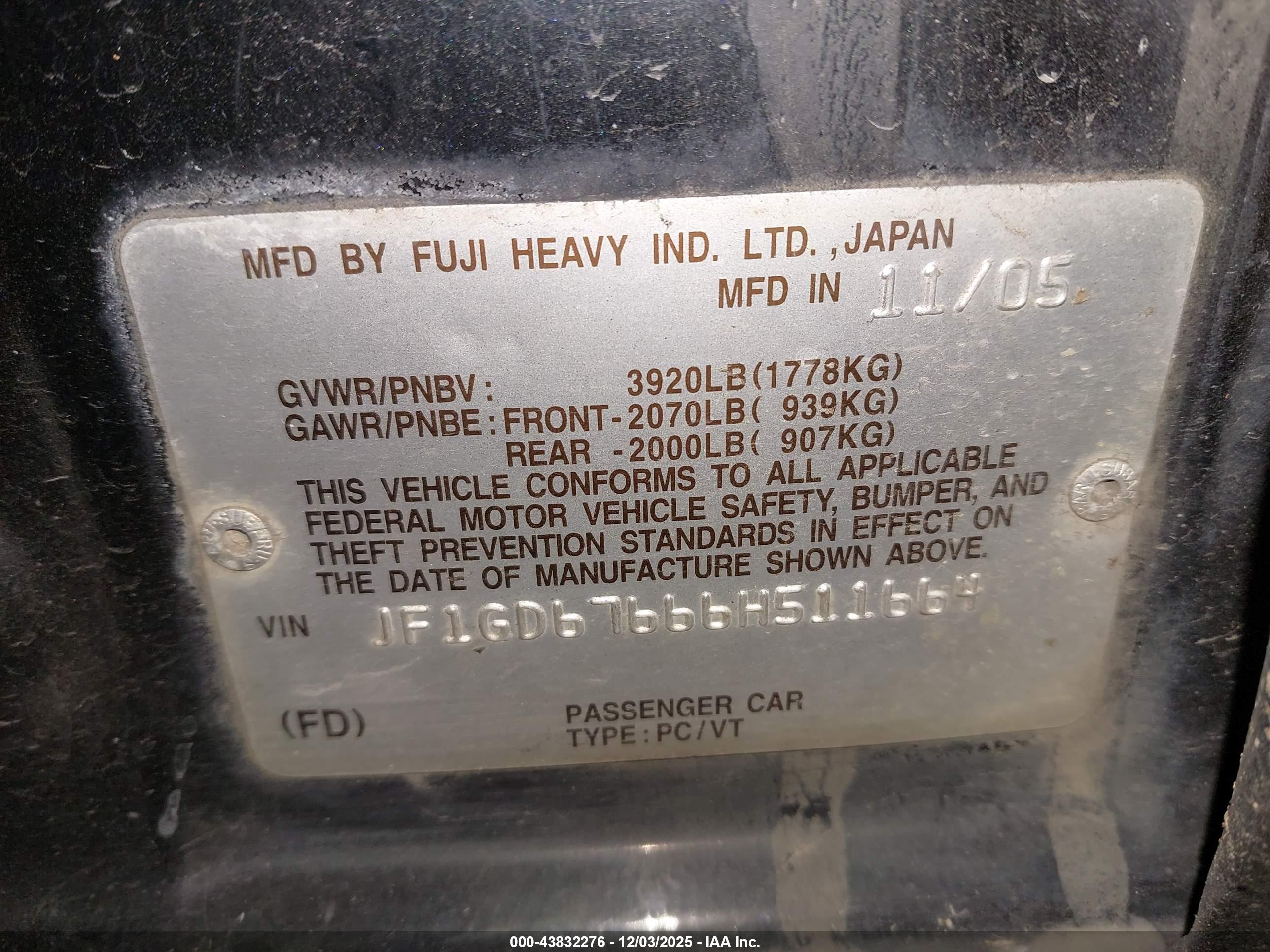 SUBARU IMPREZA image 9