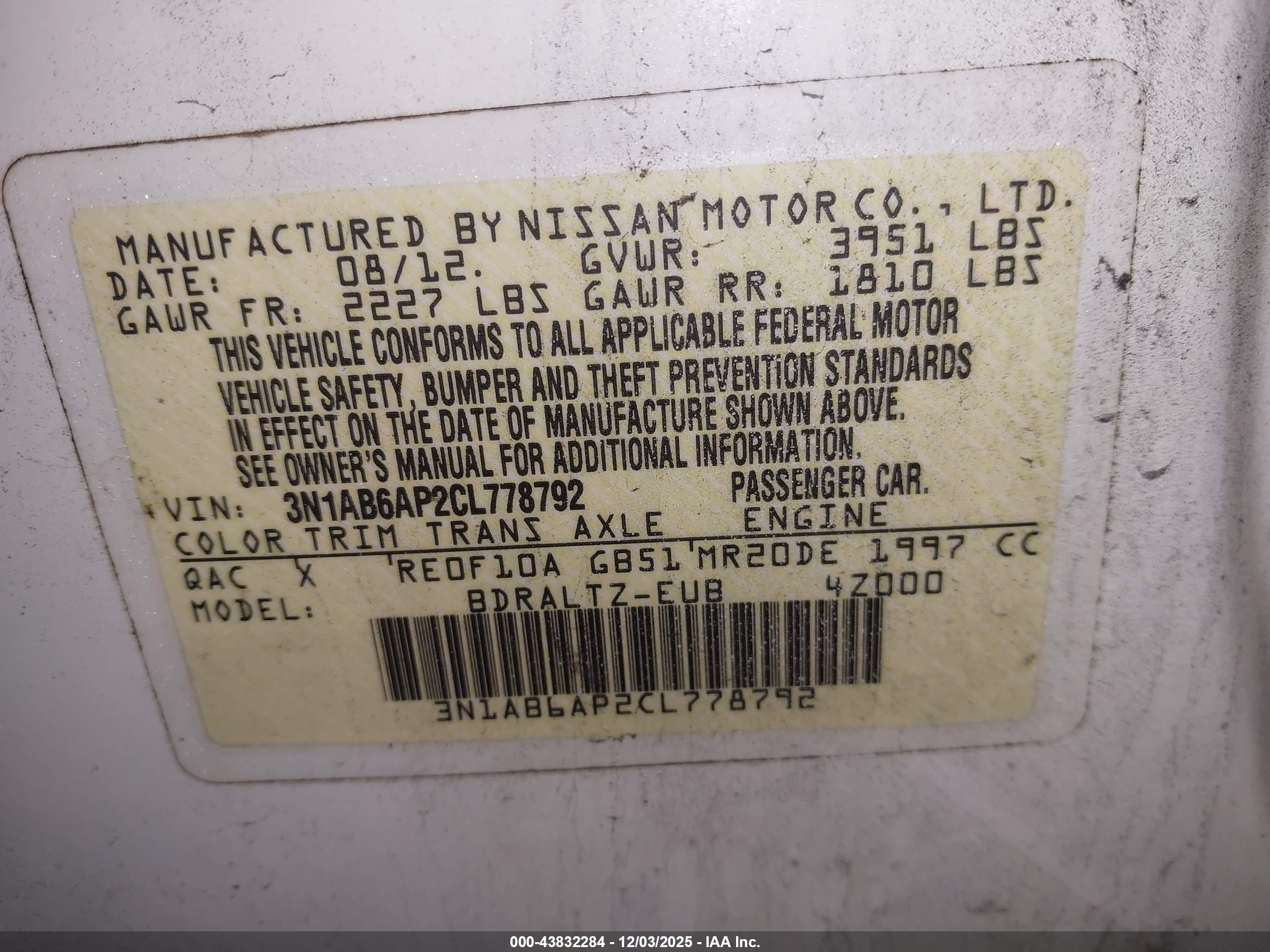 NISSAN SENTRA image 9