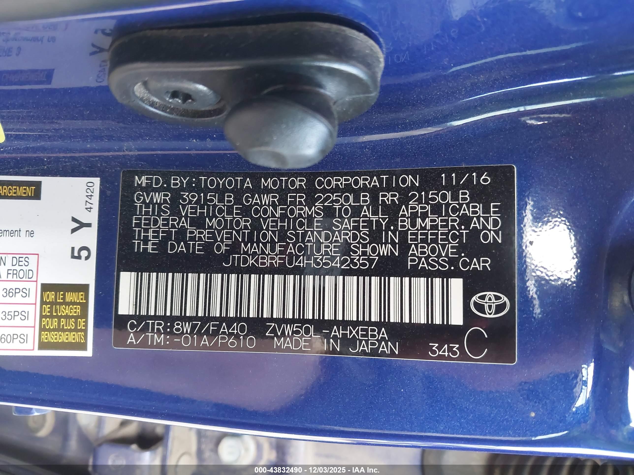 TOYOTA PRIUS image 9