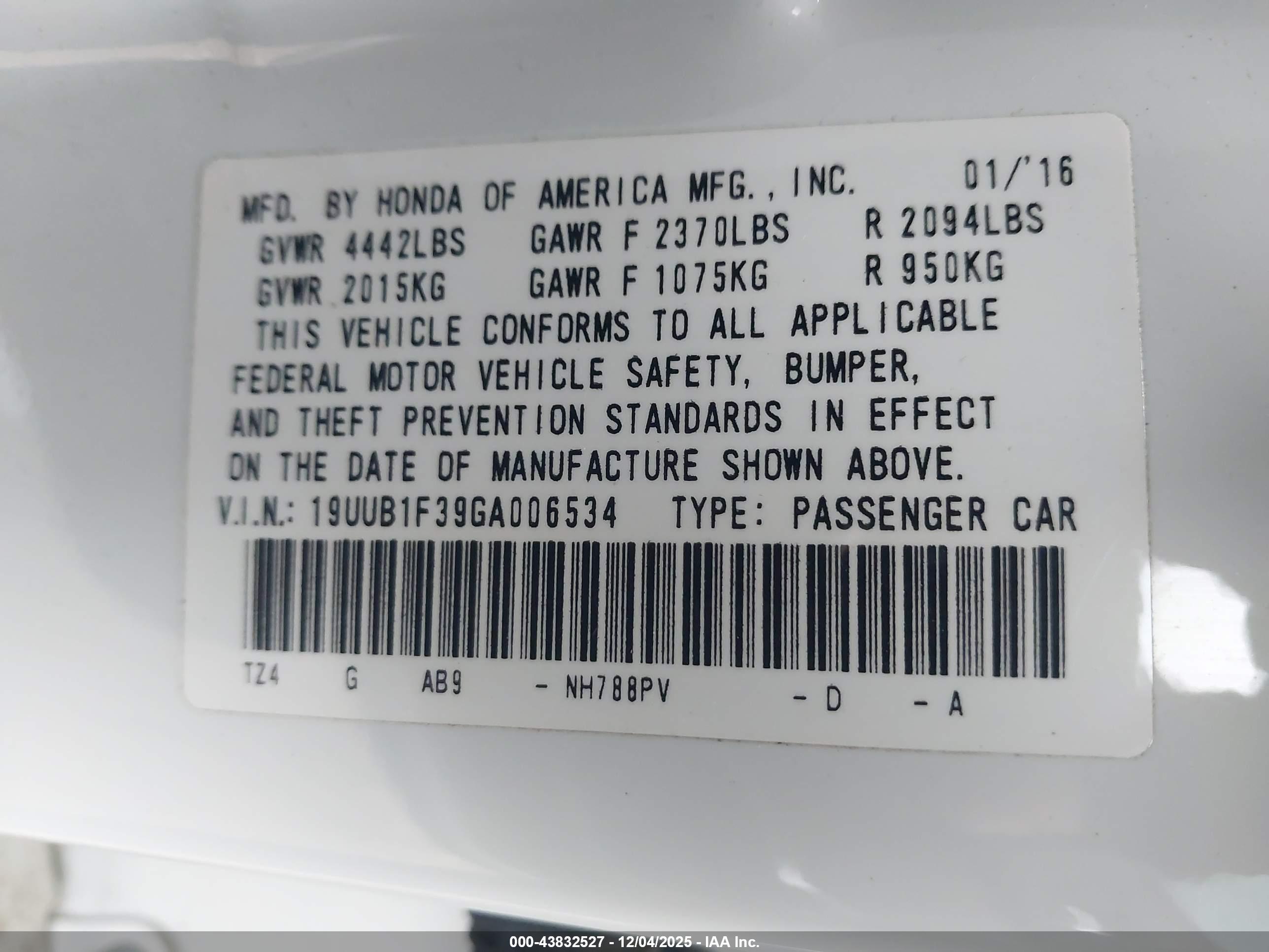 ACURA TLX image 9