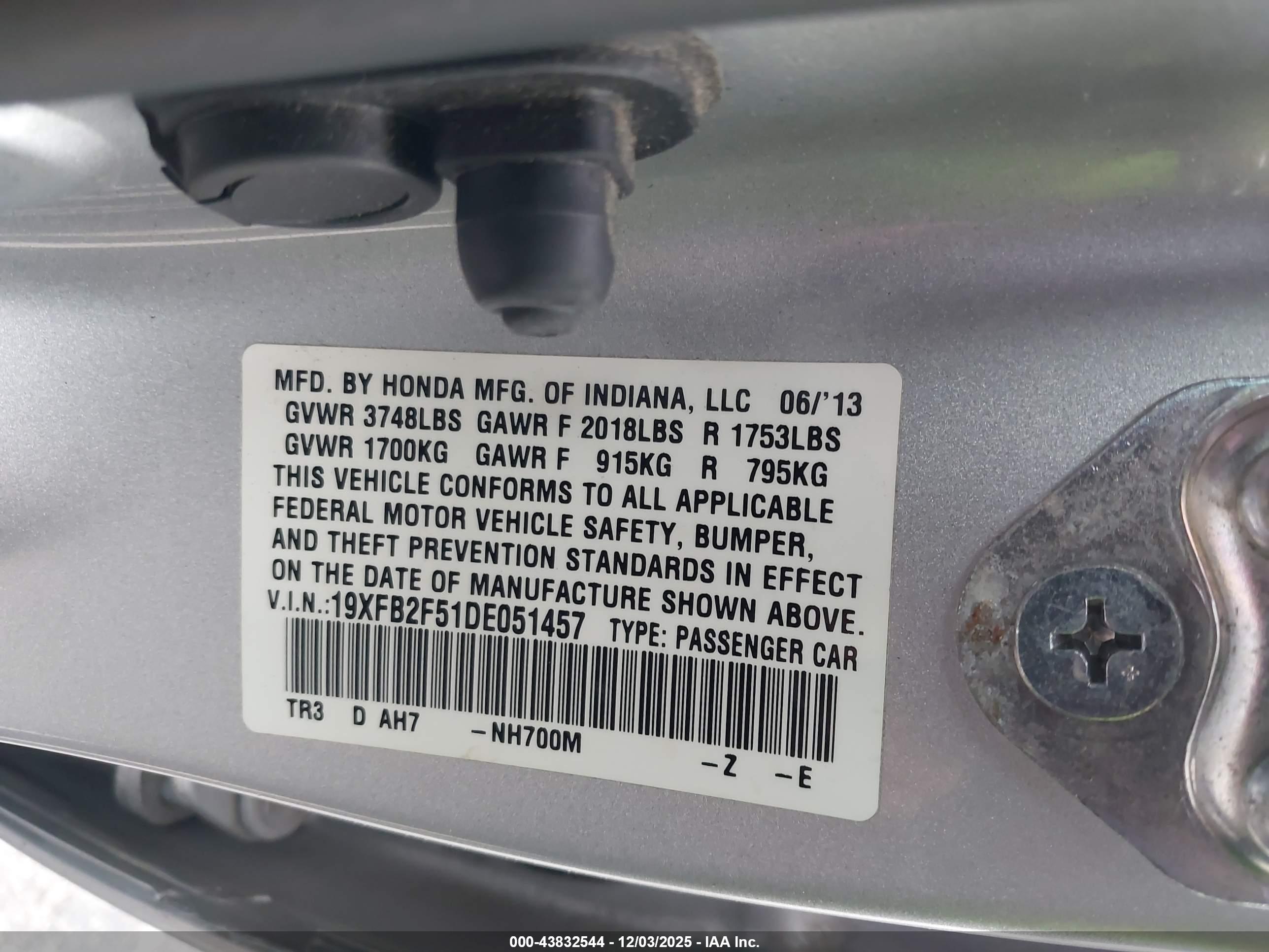 HONDA CIVIC image 9
