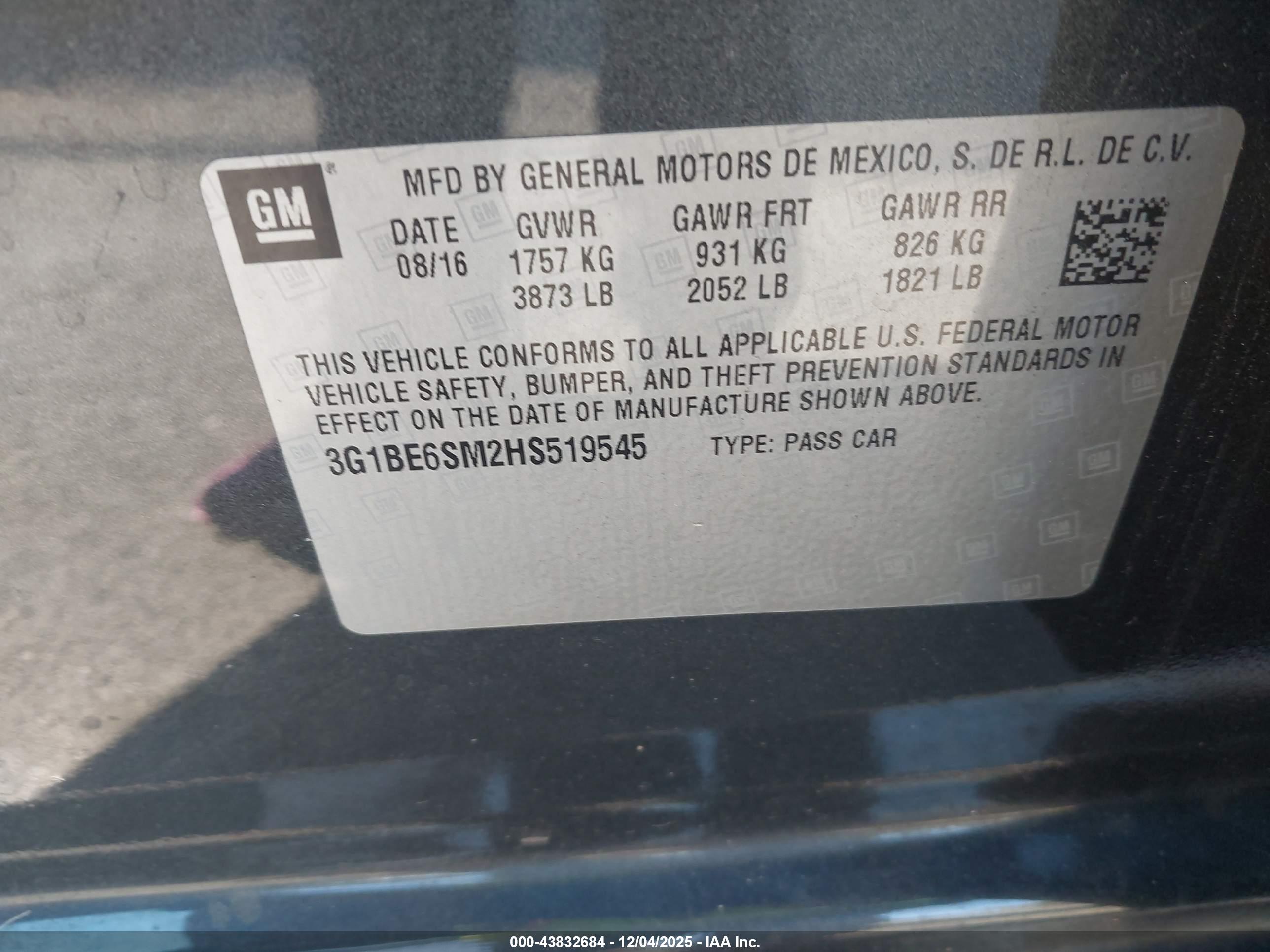 CHEVROLET CRUZE image 9