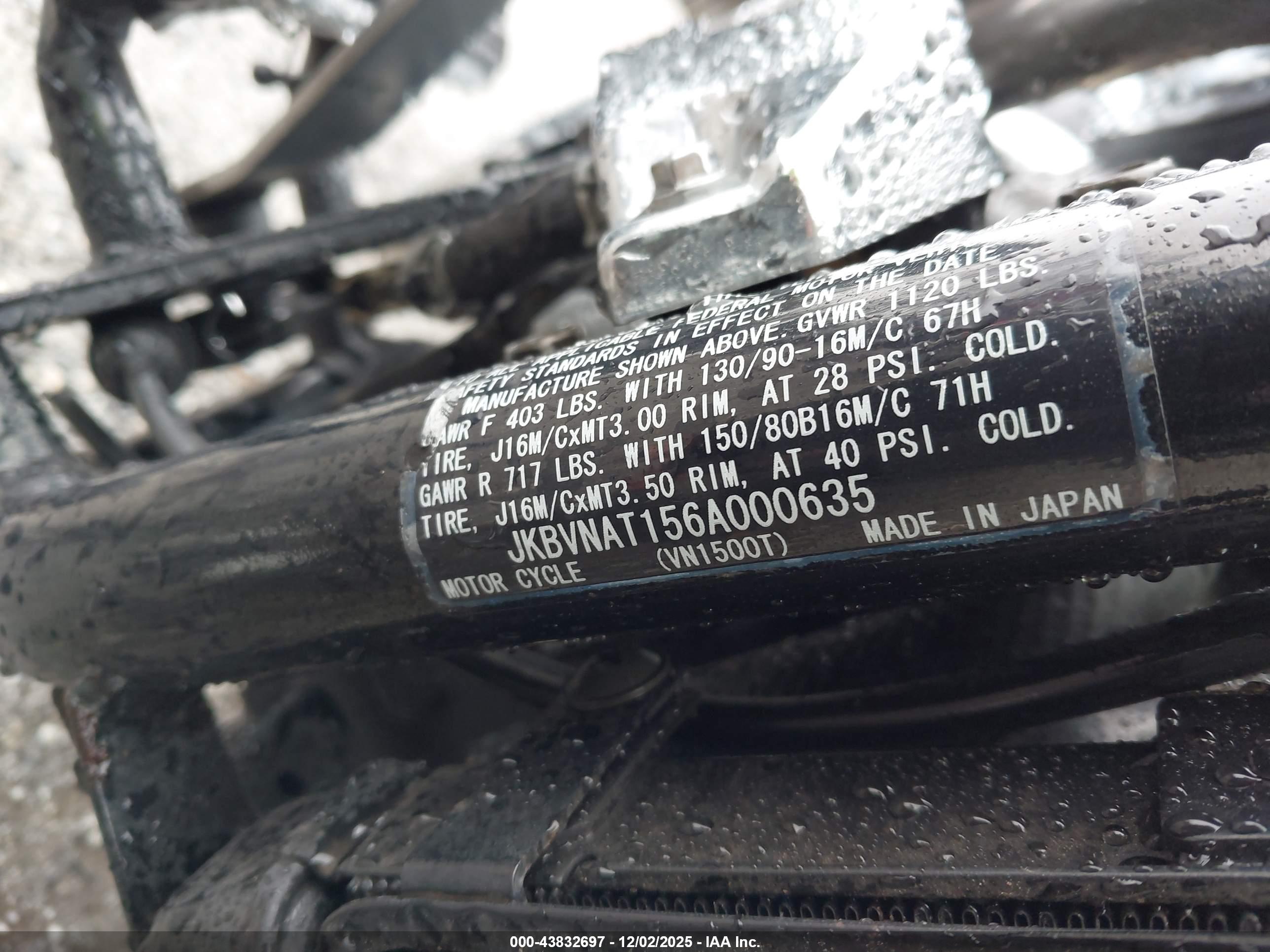 KAWASAKI VN1500 image 10