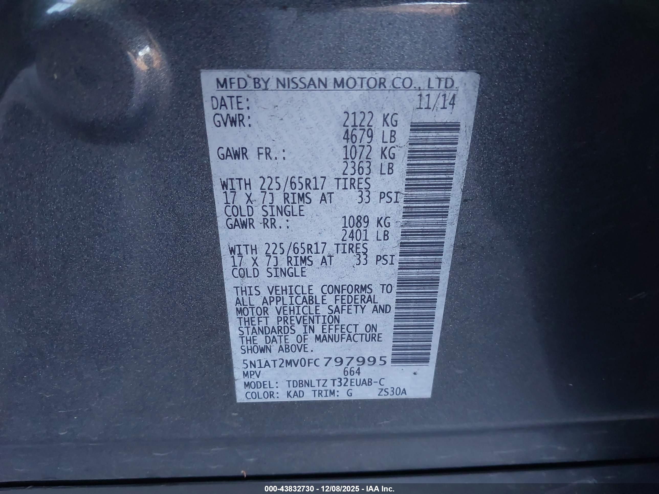 NISSAN ROGUE image 9